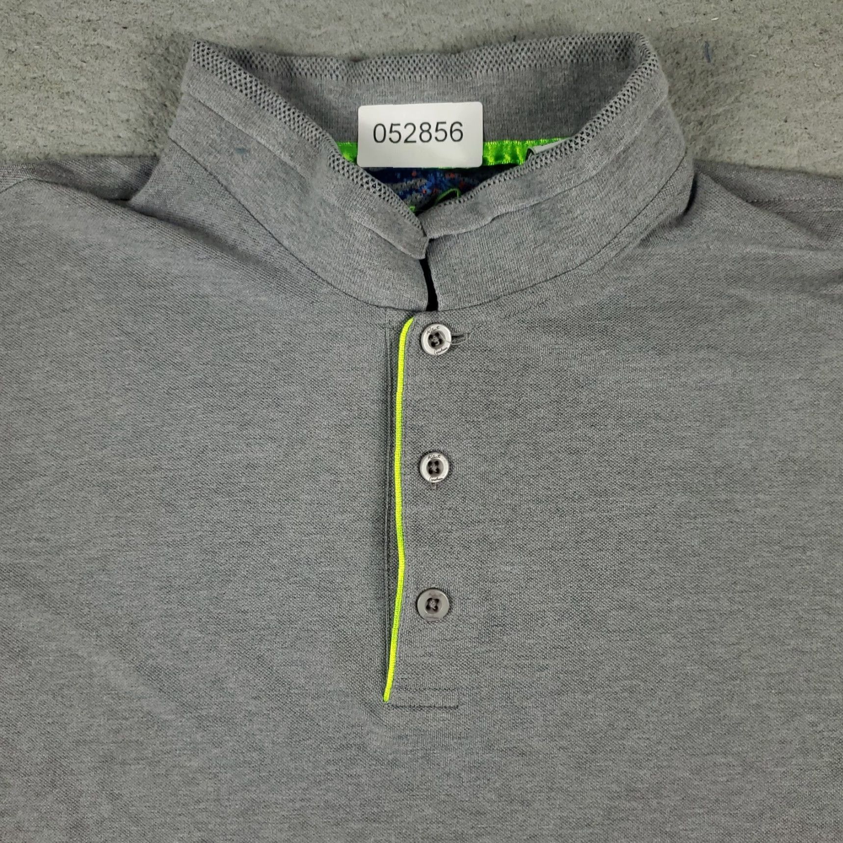 Robert Graham Robert Graham Polo Shirt Mens Large Gray Casual Short Sleeve Regular Fit Size US L / EU 52-54 / 3 - 2 Thumbnail