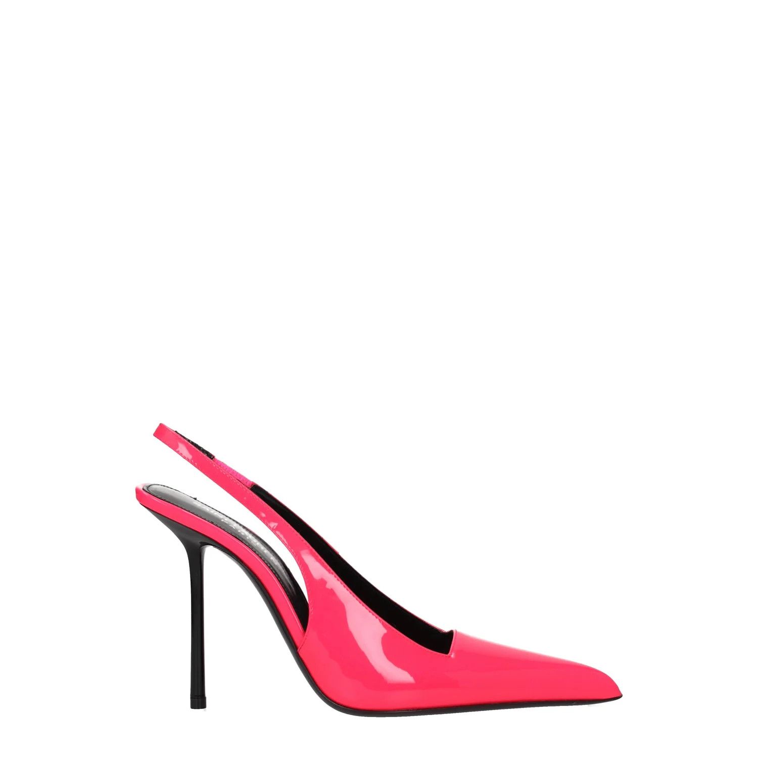 Saint Laurent Paris ob1o1e1124 Patent Leather Sandals in Pink/Coral Size US 9.5 / IT 39.5 - 1 Thumbnail