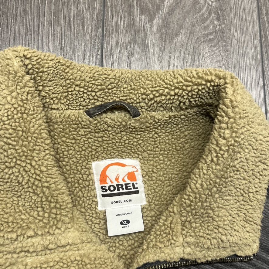 SOREL Sorel Sherpa Lined Canvas Vest XL Outwear Size US XL / EU 56 / 4 - 6 Thumbnail