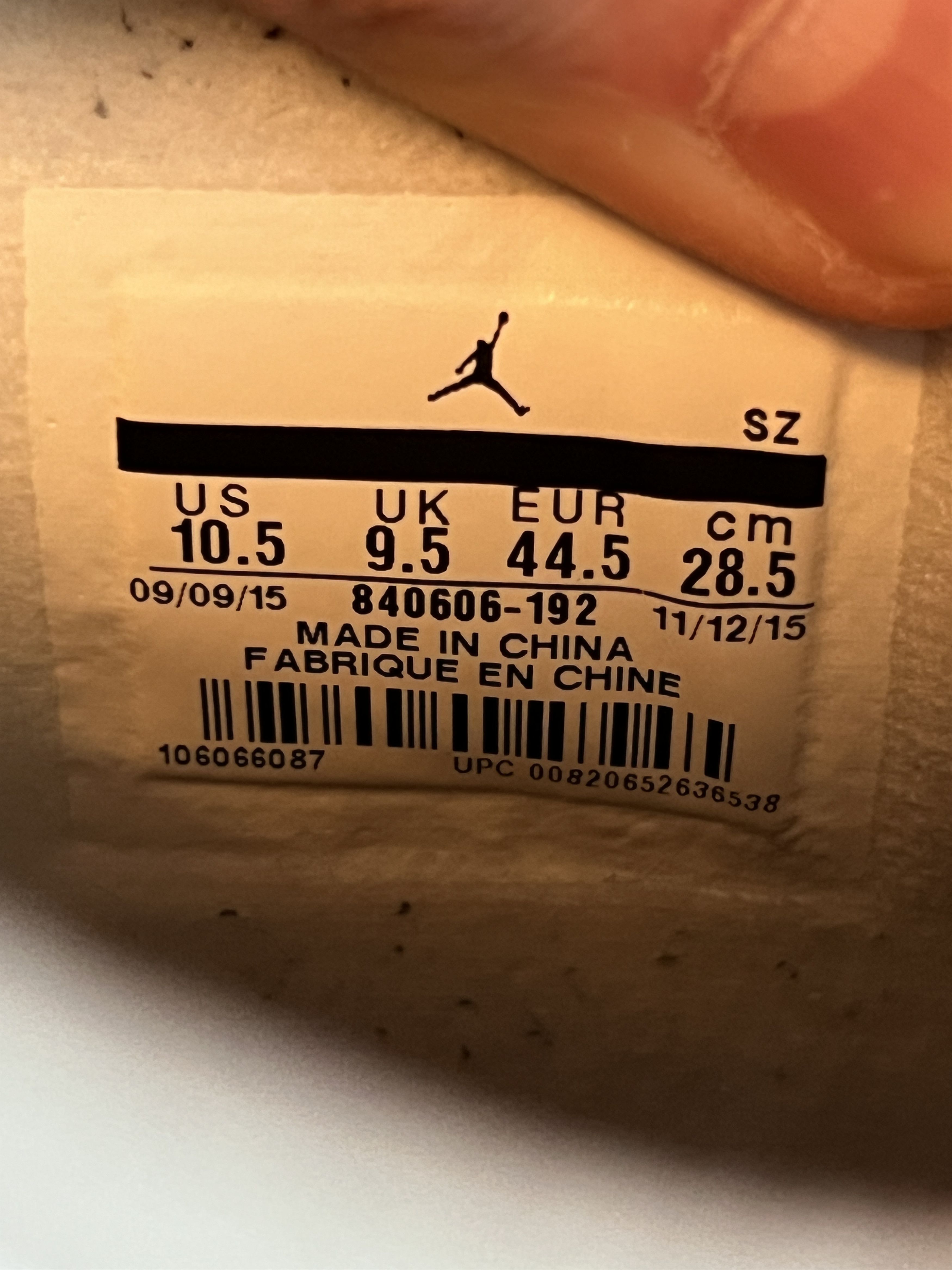 Jordan Brand Air Jordan 4 Retro "White Cement" (2016) Size US 10.5 / EU 43-44 - 9 Thumbnail