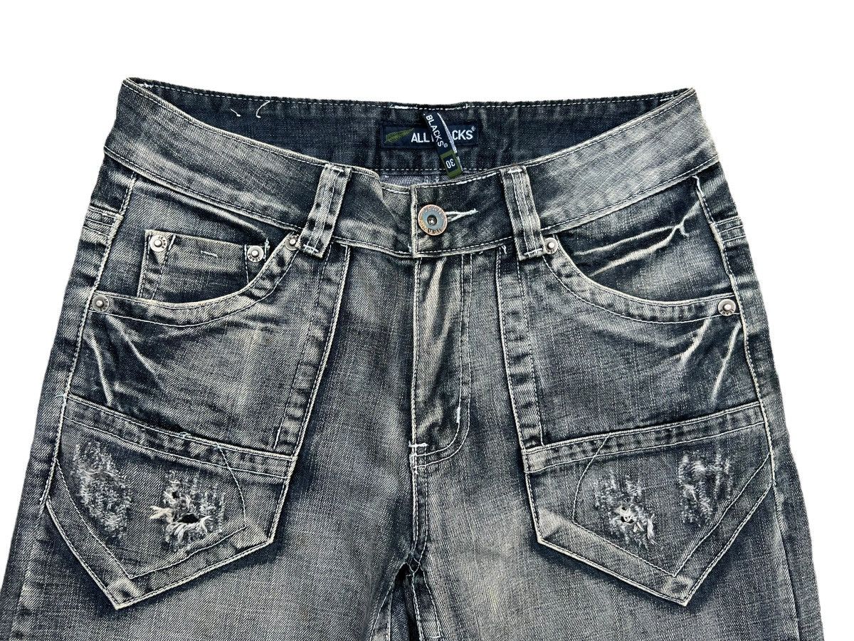 Other All Black Baggy Jorks Bondage Inspired By Jnco Affliction Size US 32 / EU 48 - 4 Thumbnail
