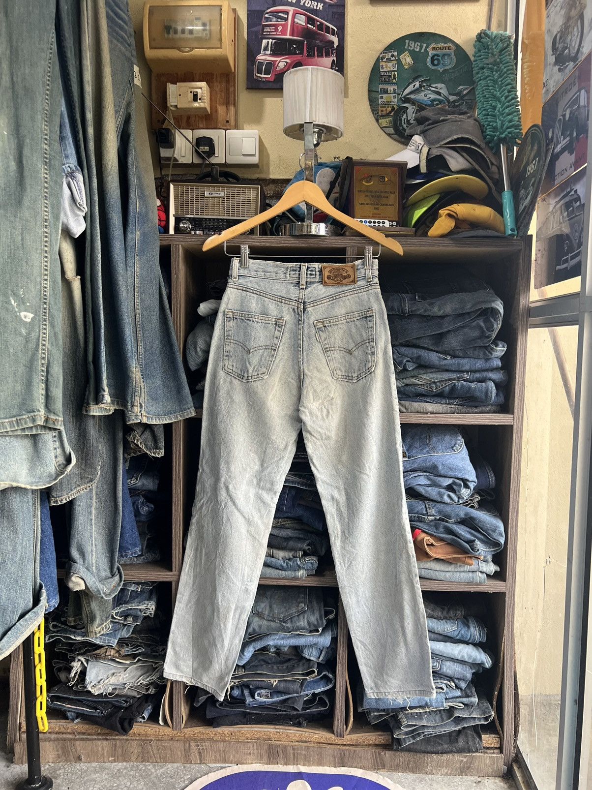 Levi's 🔥Vintage Levis Distressed Denim Size US 26 / EU 42 - 2 Thumbnail