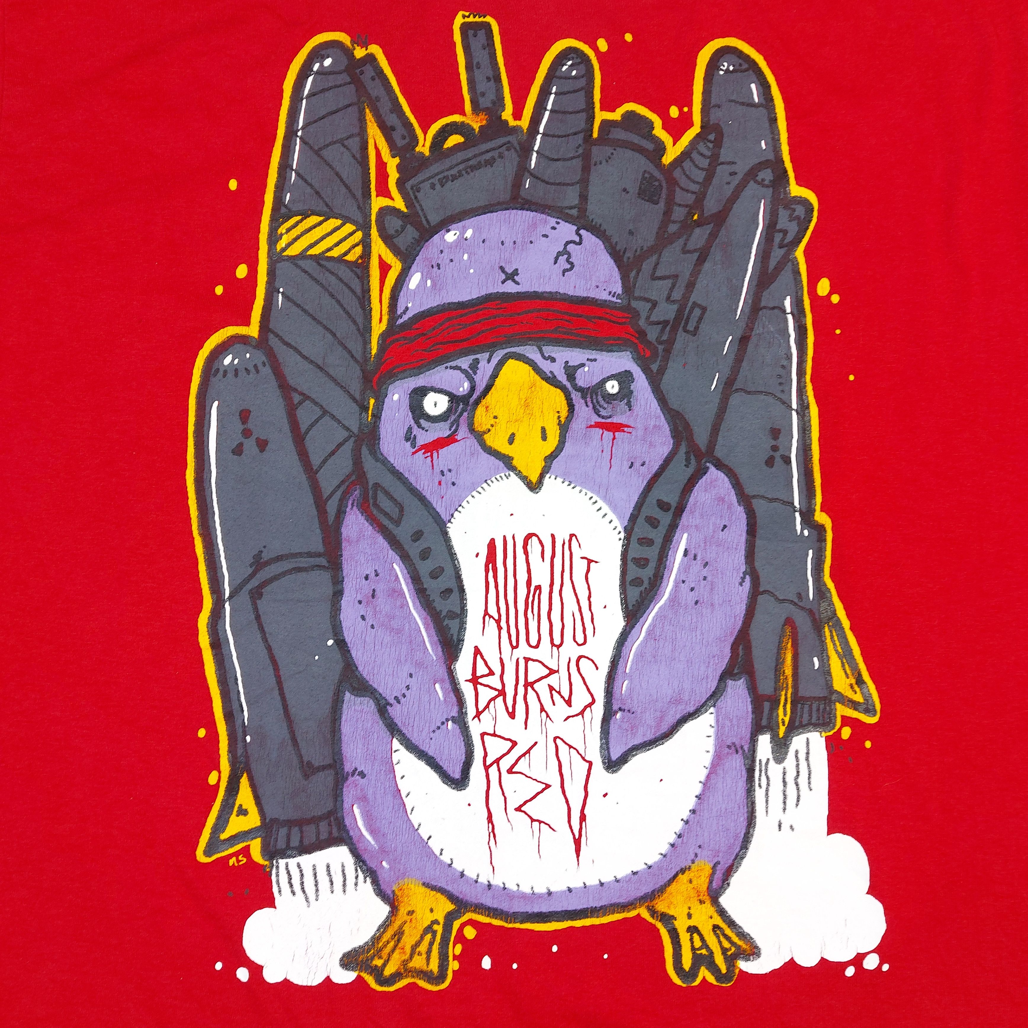 Band Tees VTG 2004 August Burns Red Jetpacks Penguin MySpace Era TEE Size US XL / EU 56 / 4 - 2 Thumbnail