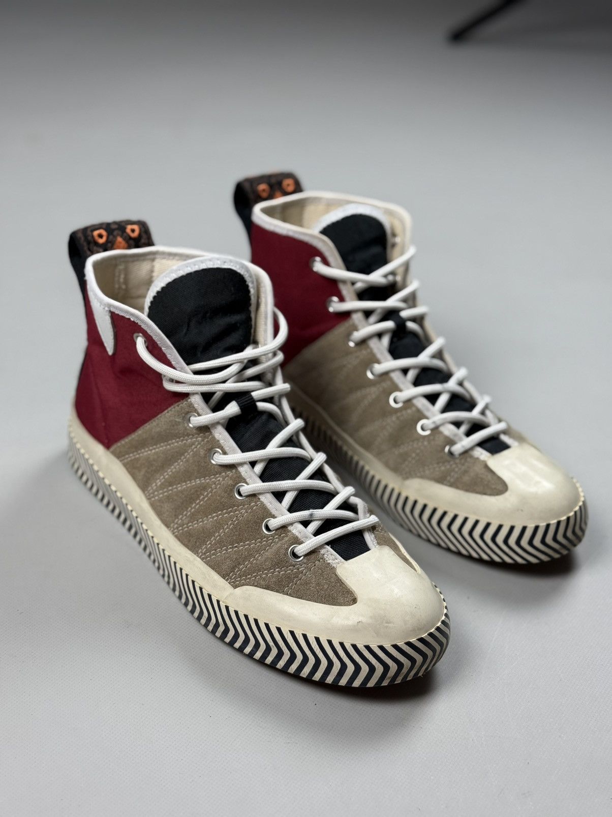 Acne Studios Acne Studios FW17 Connor High Top Sneakers Shoes Size 44 Size US 10 / EU 43 - 2 Thumbnail