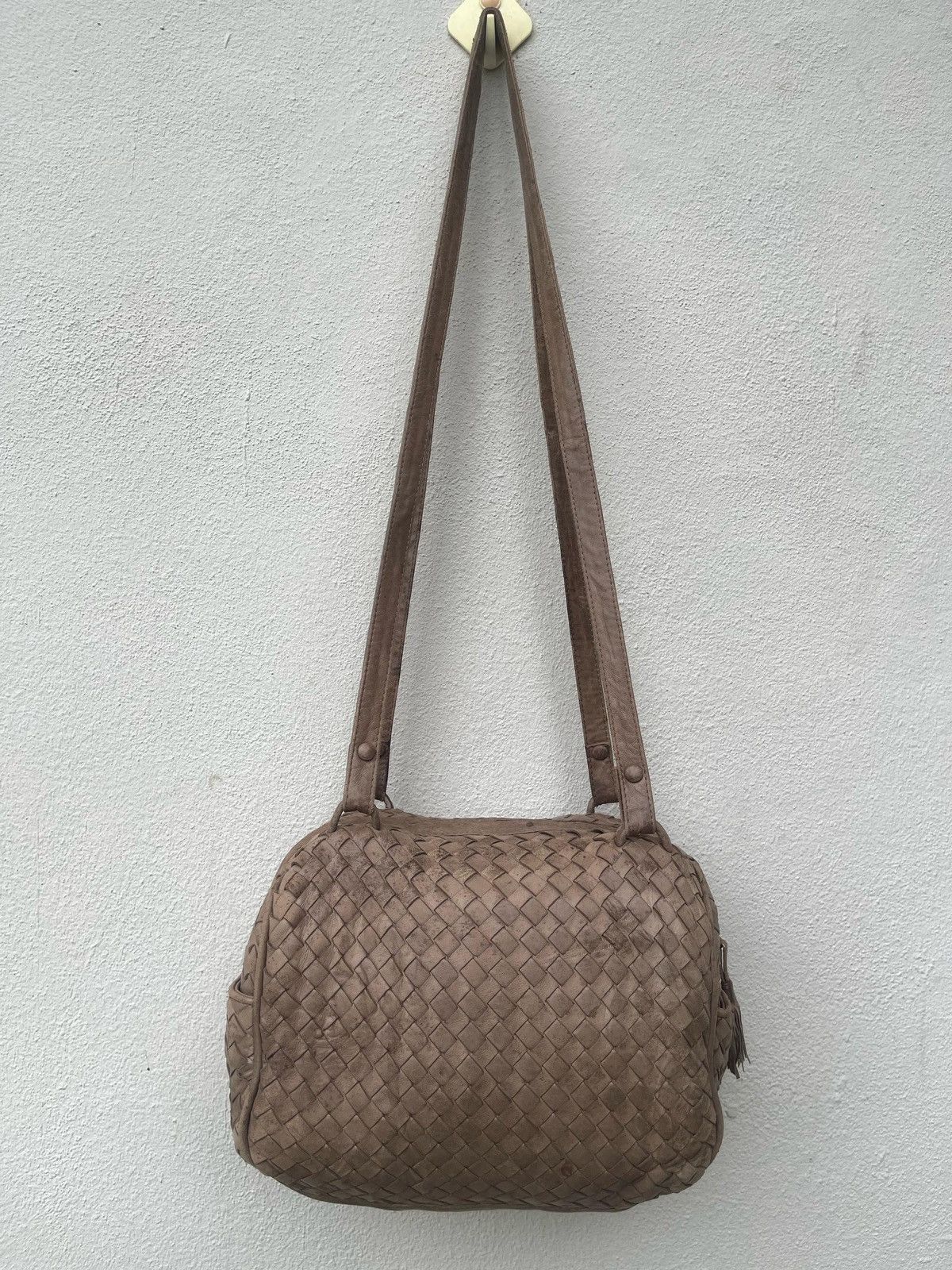 Bottega Veneta × Designer × Vintage Bottega Veneta Shoulder Box Bag Size ONE SIZE - 2 Thumbnail