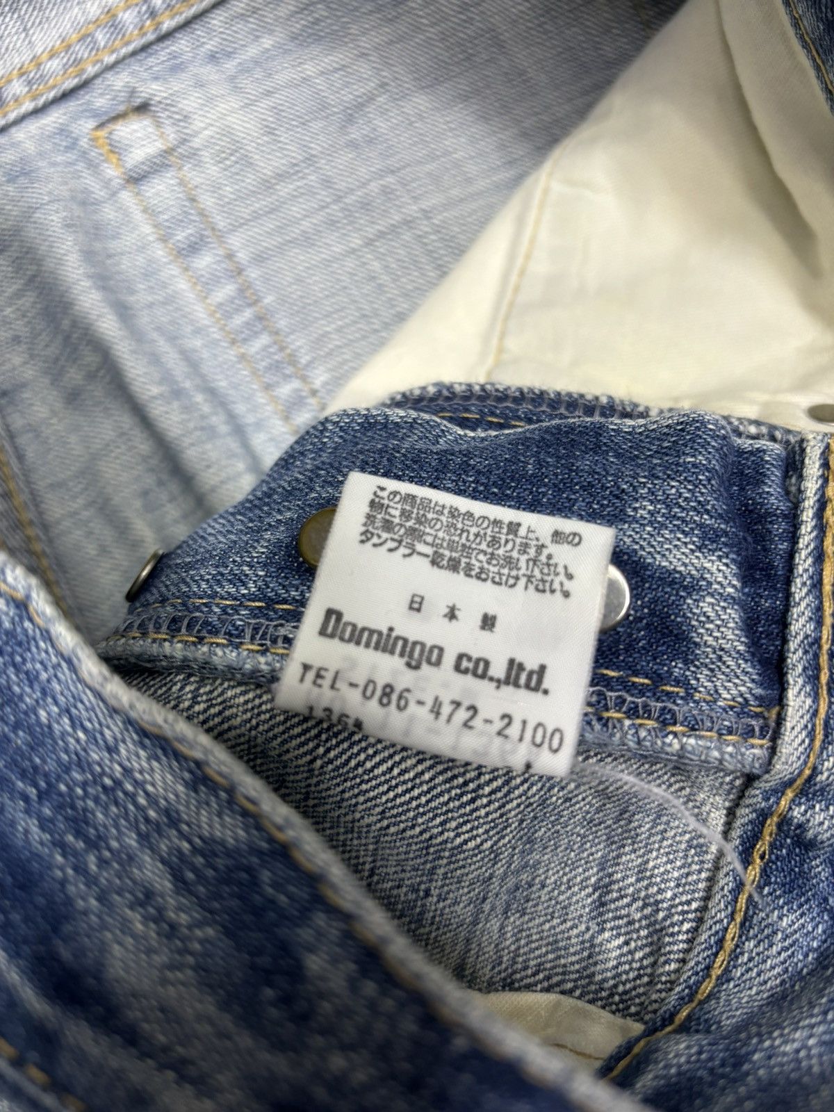 Hysteric Glamour × Japanese Brand × Undercover Vintage DMG by Spellbound Distressed Denim Jeans Size US 30 / EU 46 - 10 Thumbnail