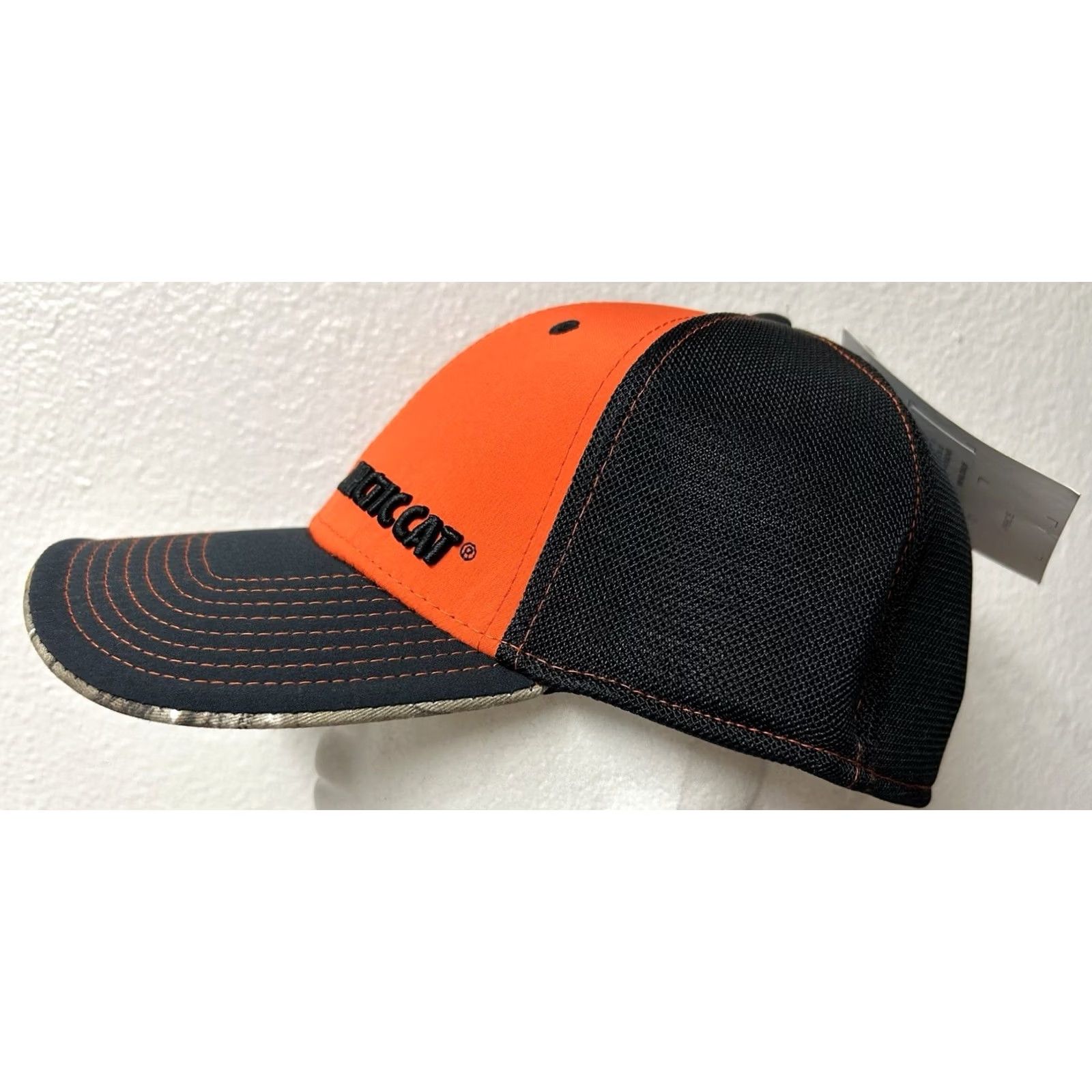 Vintage VINTAGE Arctic Cat Embroidered Fitted Hat Cap Size S/M Orange Mens Hats Size ONE SIZE - 5 Thumbnail