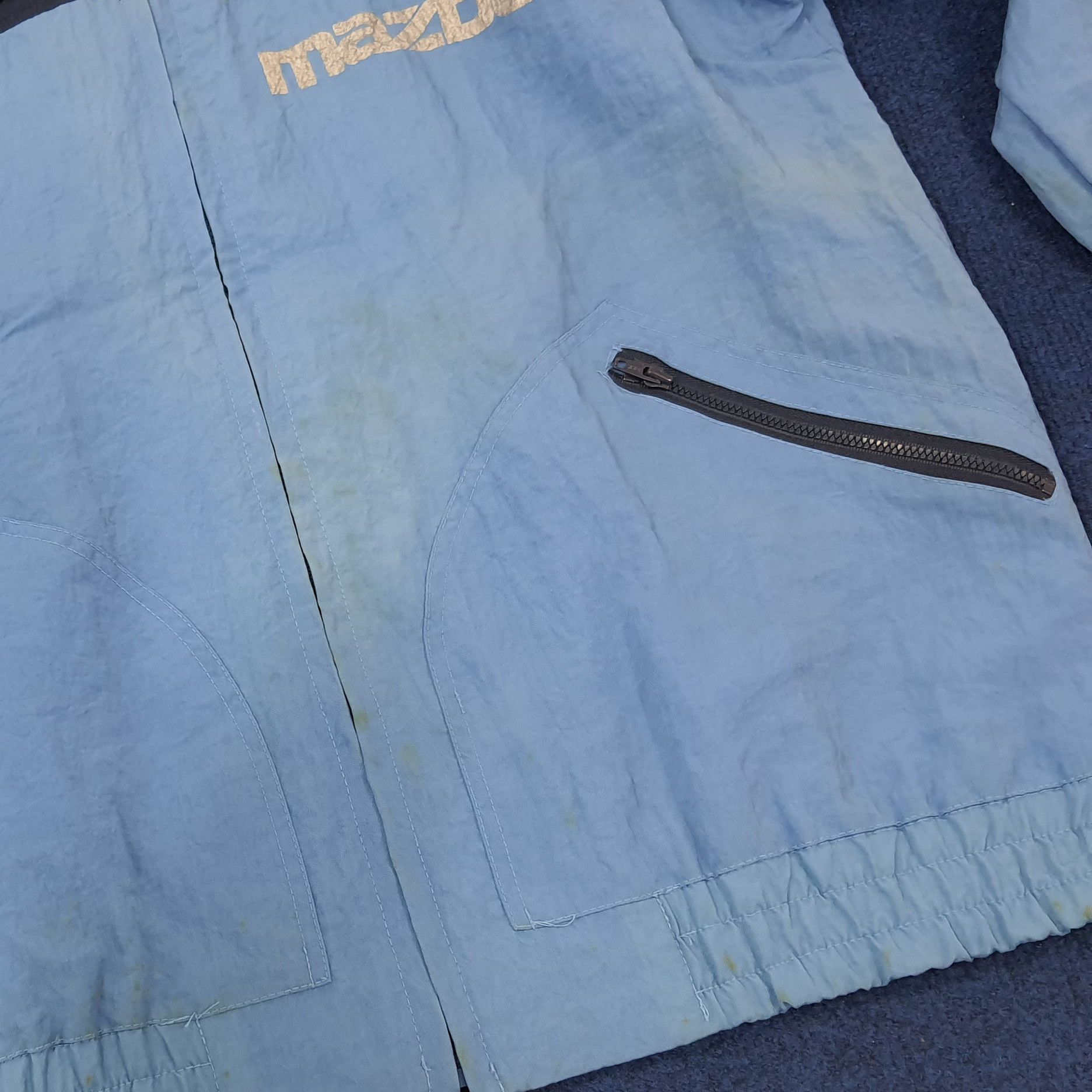 Japanese Brand × Vintage Vintage MAZDA Official Technical Staff Motorsports Jacket Size US M / EU 48-50 / 2 - 11 Thumbnail