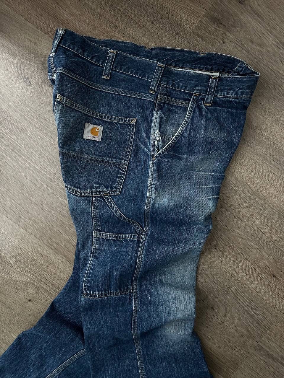 Carhartt × Carhartt Wip × Vintage Vintage Distressed Carhartt Trax Denim Pants Size US 34 / EU 50 - 16 Thumbnail