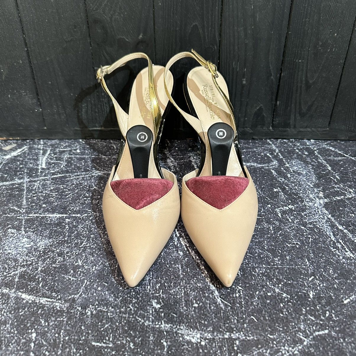 Stuart Weitzman Stuart Weitzman Women’s Leather Heels Size 9.5 XL Size US 9.5 / IT 39.5 - 6 Thumbnail