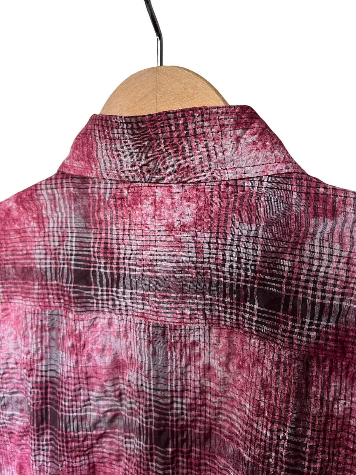 Japanese Brand × Tornado Mart Tornado Mart Raining Blood Wrinkles Button Shirt Size US XS / EU 42 / 0 - 8 Thumbnail