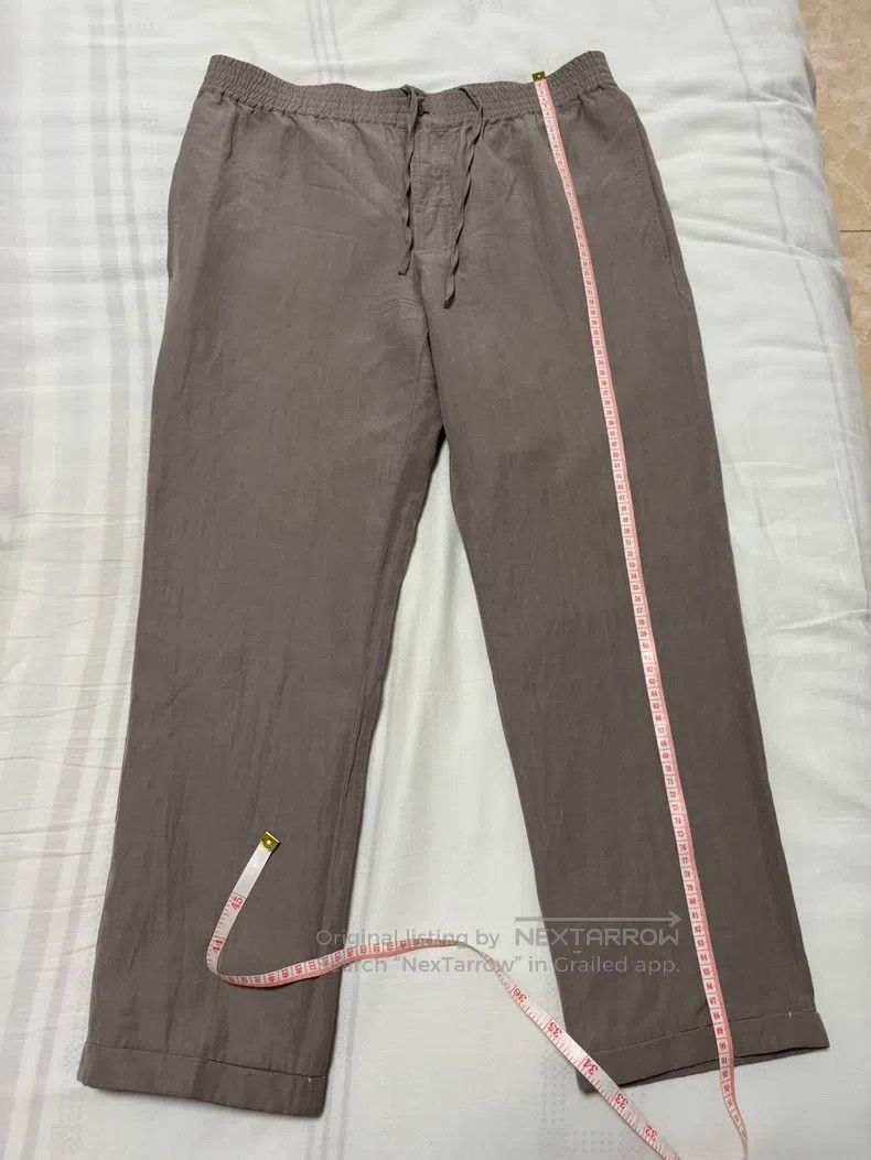 Other Hermes Linen-cotton blend casual pants with 45% linen and Size US 26 / EU 42 - 4 Thumbnail