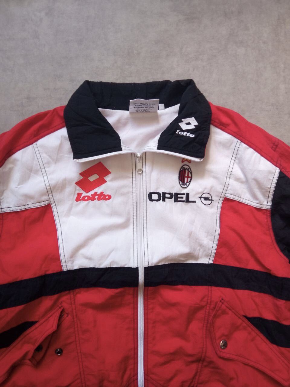 Lotto Sport AC Milan Jacket 1993/1994 Size US M / EU 48-50 / 2 - 3 Thumbnail