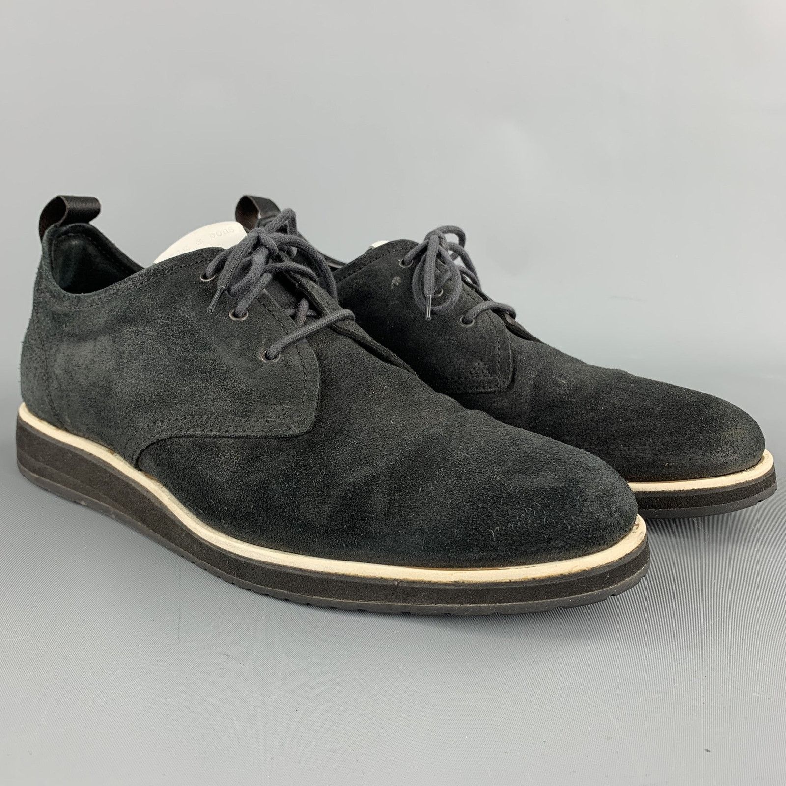 Rag & Bone RAG & BONE Size 10 Black Suede Lace Up Shoes Size US 10 / EU 43 - 2 Thumbnail