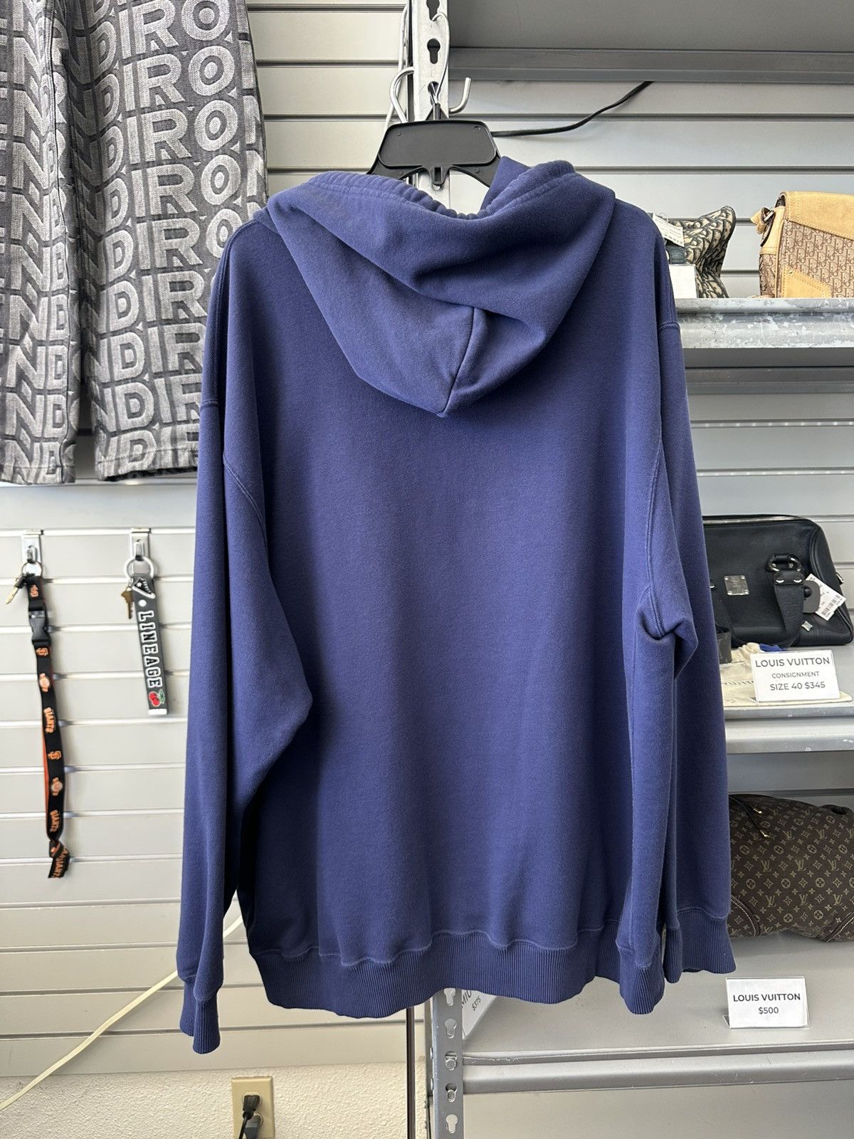 MM6 MAISON MARGIELA MM6 OVERSIZED NUMBER LOGO HOODIE Size US S / EU 44-46 / 1 - 2 Thumbnail