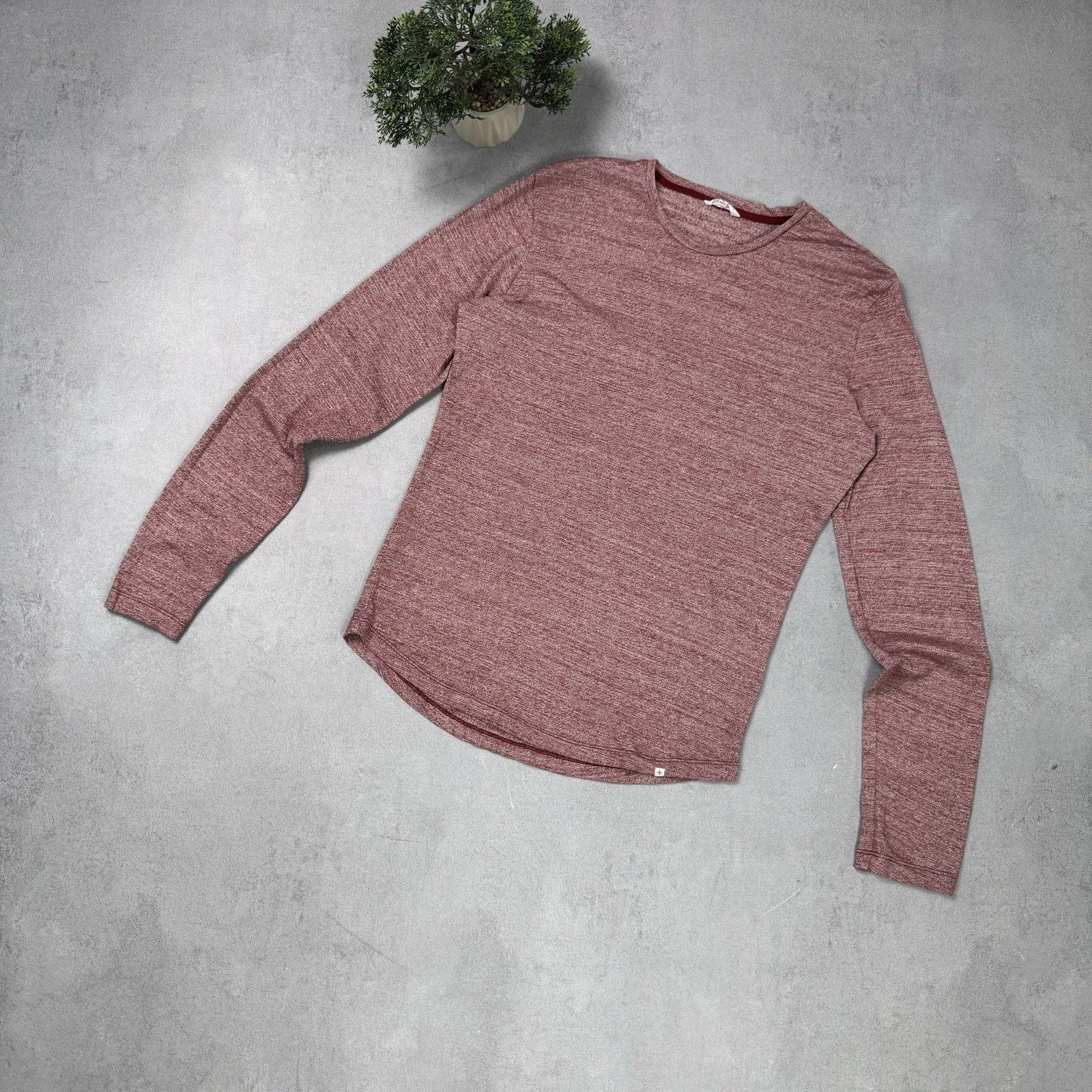 Orlebar Brown Orlebar Brown Men Long Sleeve T Shirt Size S Red Size US S / EU 44-46 / 1 - 1 Thumbnail
