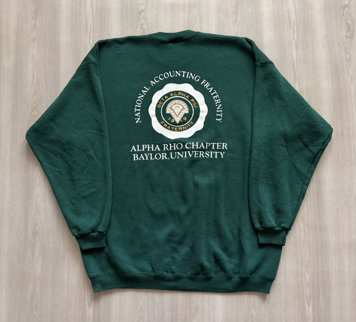 Vintage Vintage 90s Baylor University National Accounting Fraternity Size US XL / EU 56 / 4 - 1 Thumbnail
