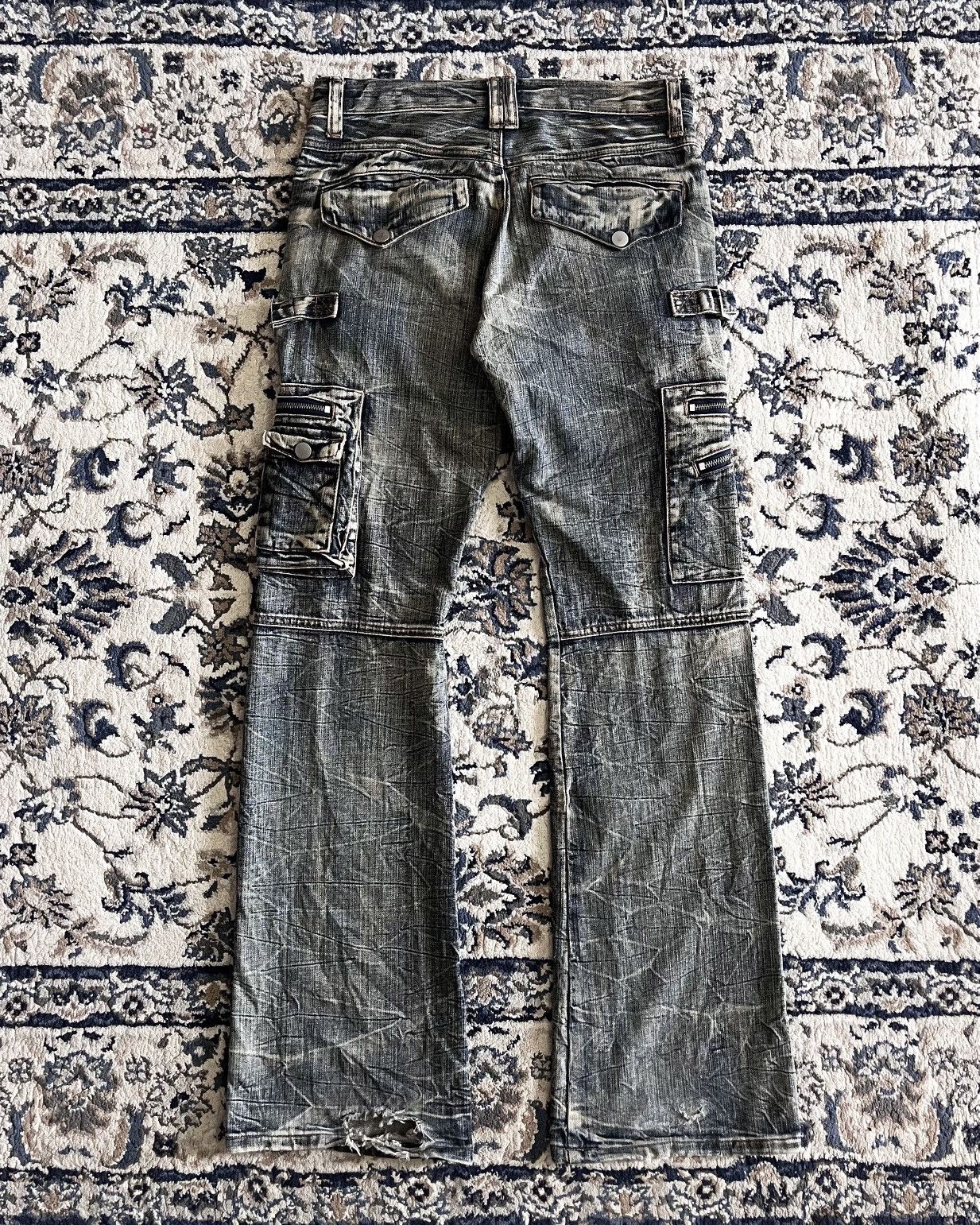 semanticdesign Semantics Design Cargo Denim Size US 31 - 5 Thumbnail