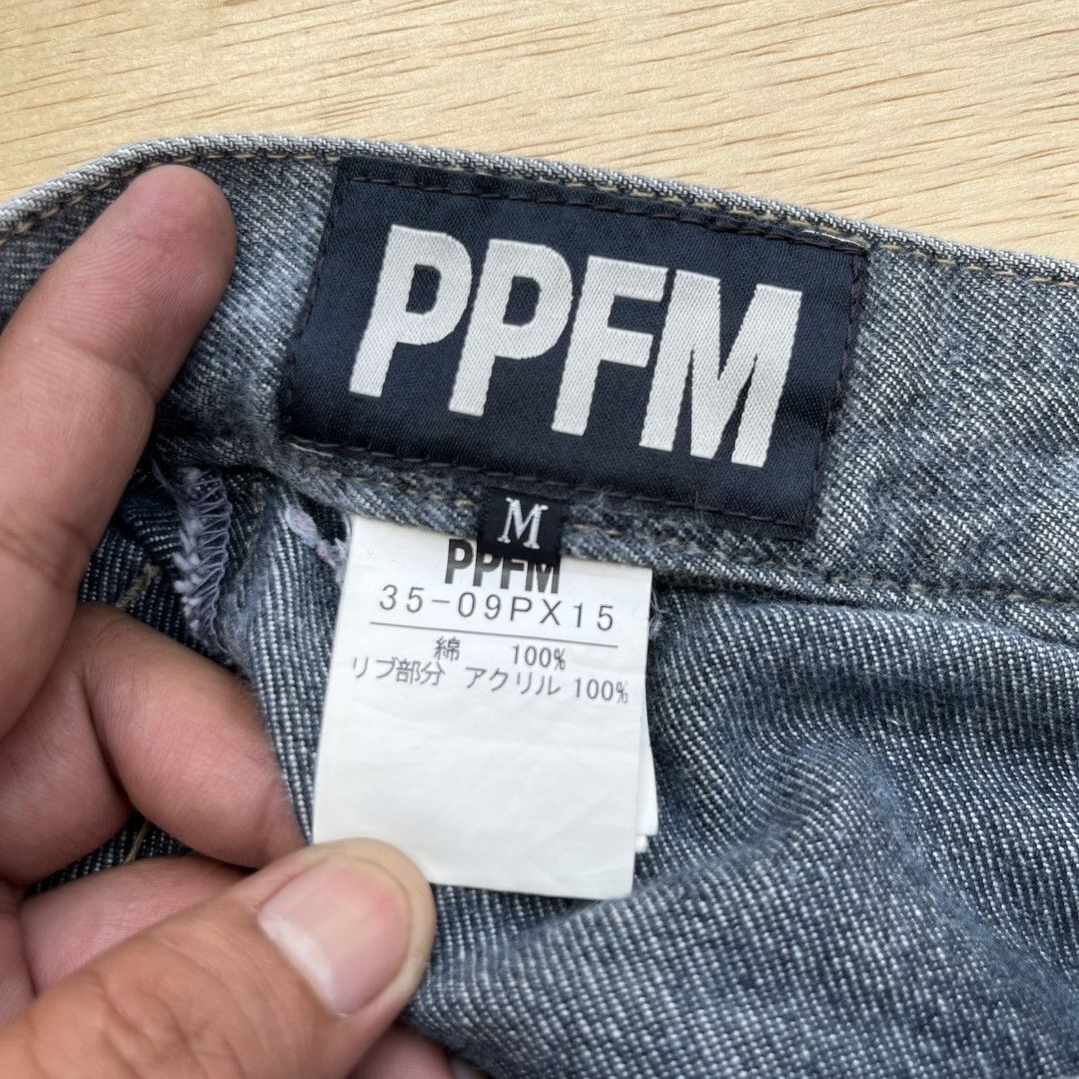 PPFM PPFM DENIM WASHED 3D ZIP POCKET SPIRAL JAPANESE BRAND Size US 32 / EU 48 - 5 Thumbnail