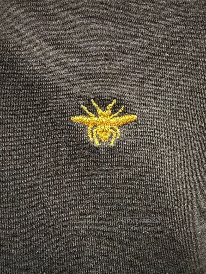 Dior Dior Little bee micro-label embroidery round-neck short sl Size US M / EU 48-50 / 2 - 2 Thumbnail