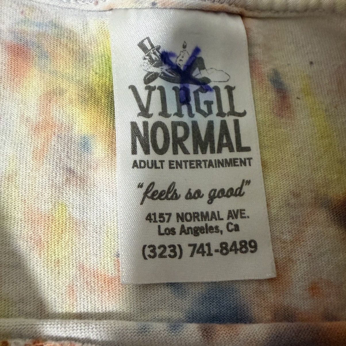 Virgil Normal Virgil Normal Higher Than The Sun Tie Dye T-Shirt Size US L / EU 52-54 / 3 - 6 Thumbnail