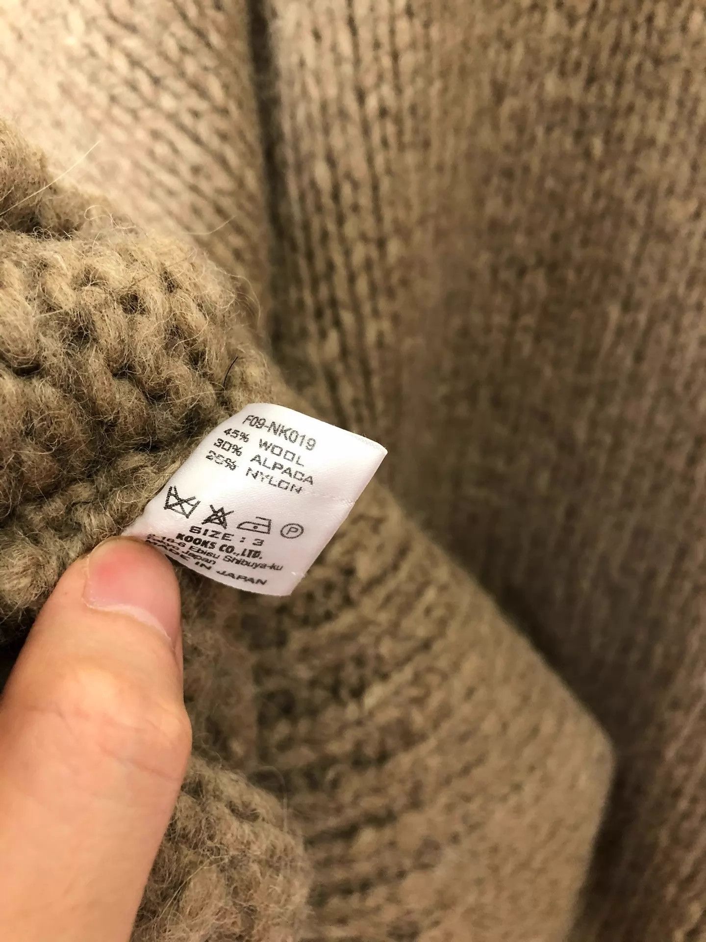 Number (N)ine NNine takahiro miyashita 3 square sweaters Size US L / EU 52-54 / 3 - 4 Thumbnail