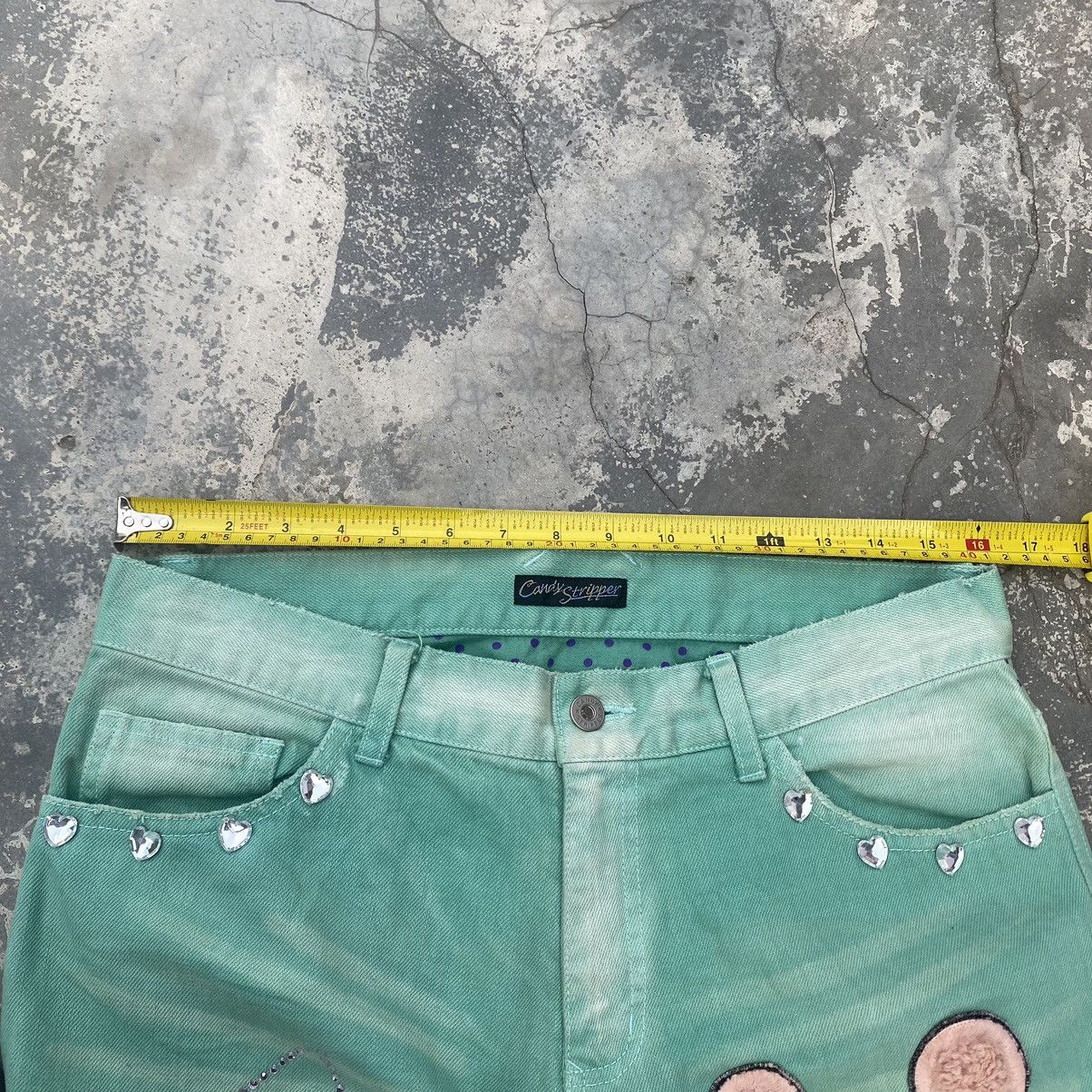 Hysteric Glamour × Japanese Brand CANDY STRIPPER Distressed Jeans Size 32" / US 10 / IT 46 - 9 Thumbnail