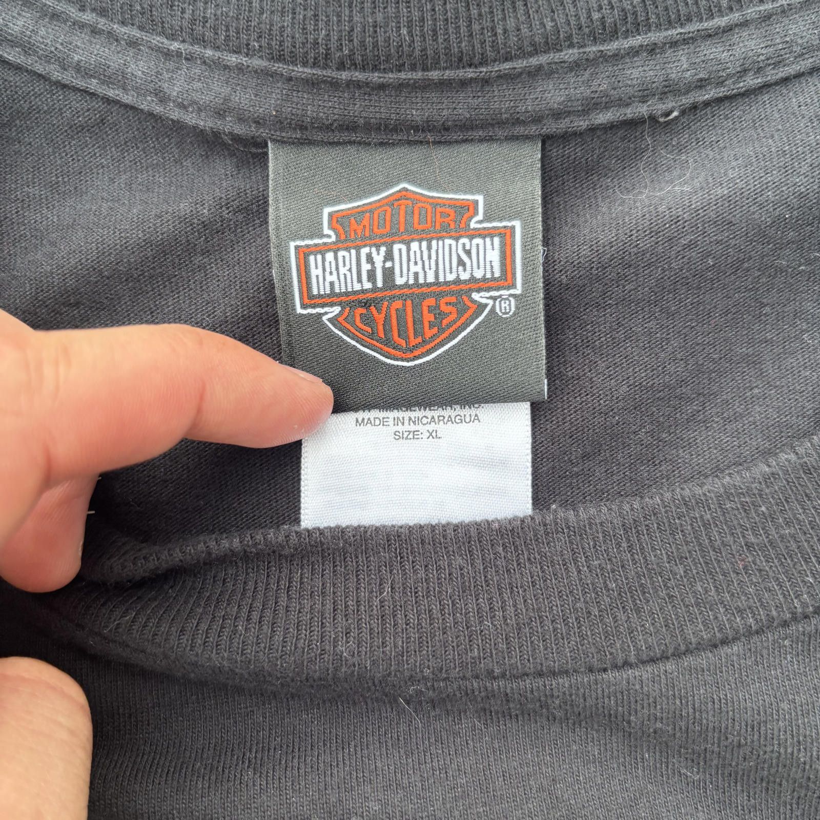 Harley Davidson Harley-Davidson Graphic T-Shirt - Black, XL Size US XL / EU 56 / 4 - 2 Thumbnail