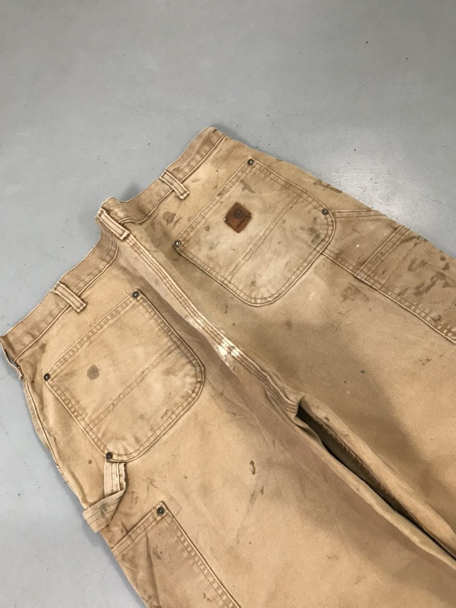 Carhartt Rare paint 🎨 vintage carhartt double knee Size US 38 / EU 54 - 7 Thumbnail