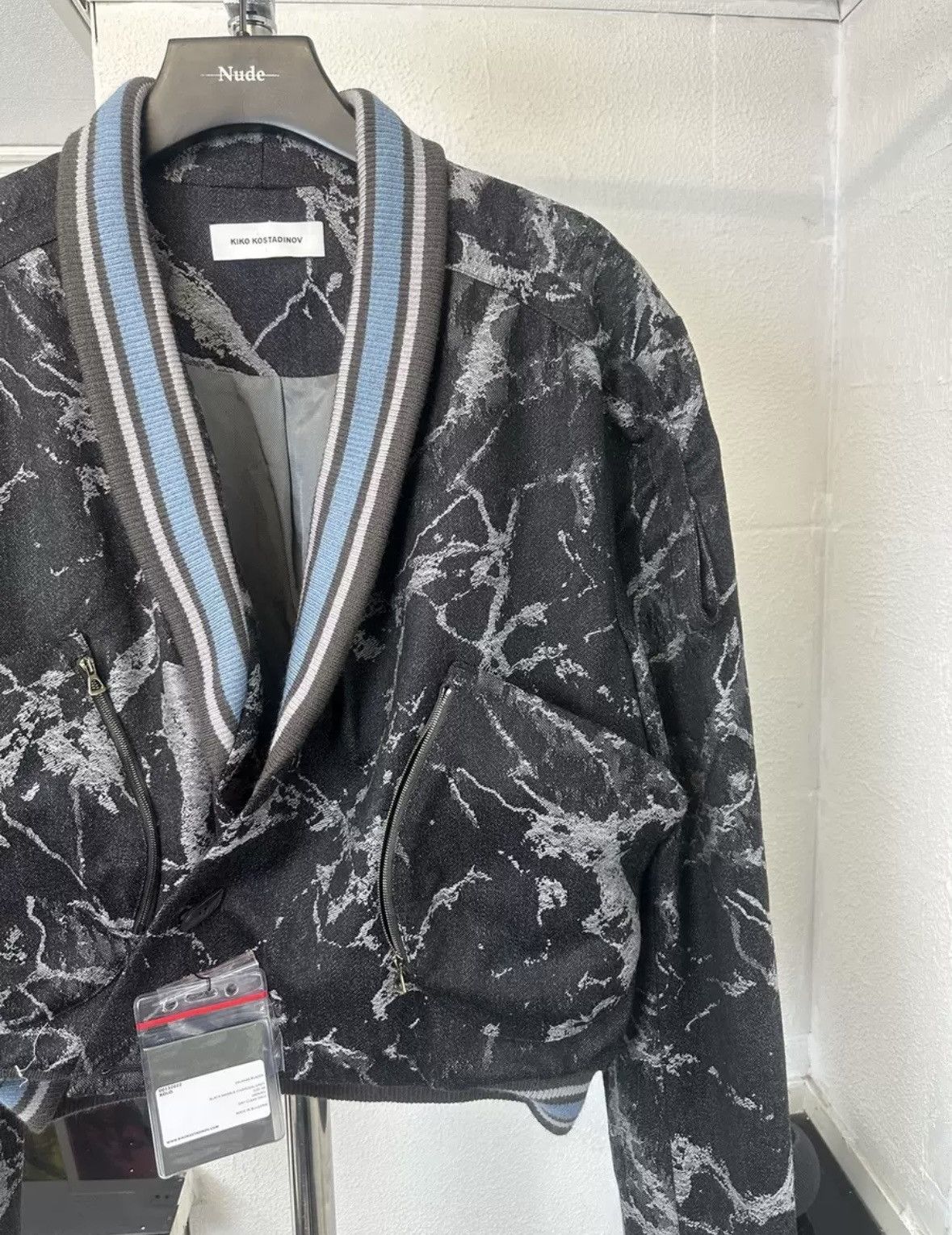 Kiko Kostadinov Kiko kostadinov marble suit Size 48R - 3 Thumbnail