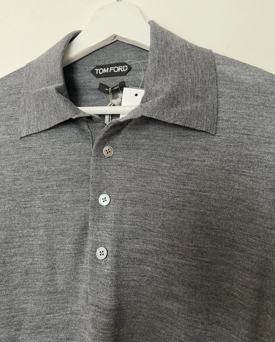 Tom Ford TOM FORD Wool knitwear & sweatshirt 50 IT GREY Size US M / EU 48-50 / 2 - 5 Thumbnail