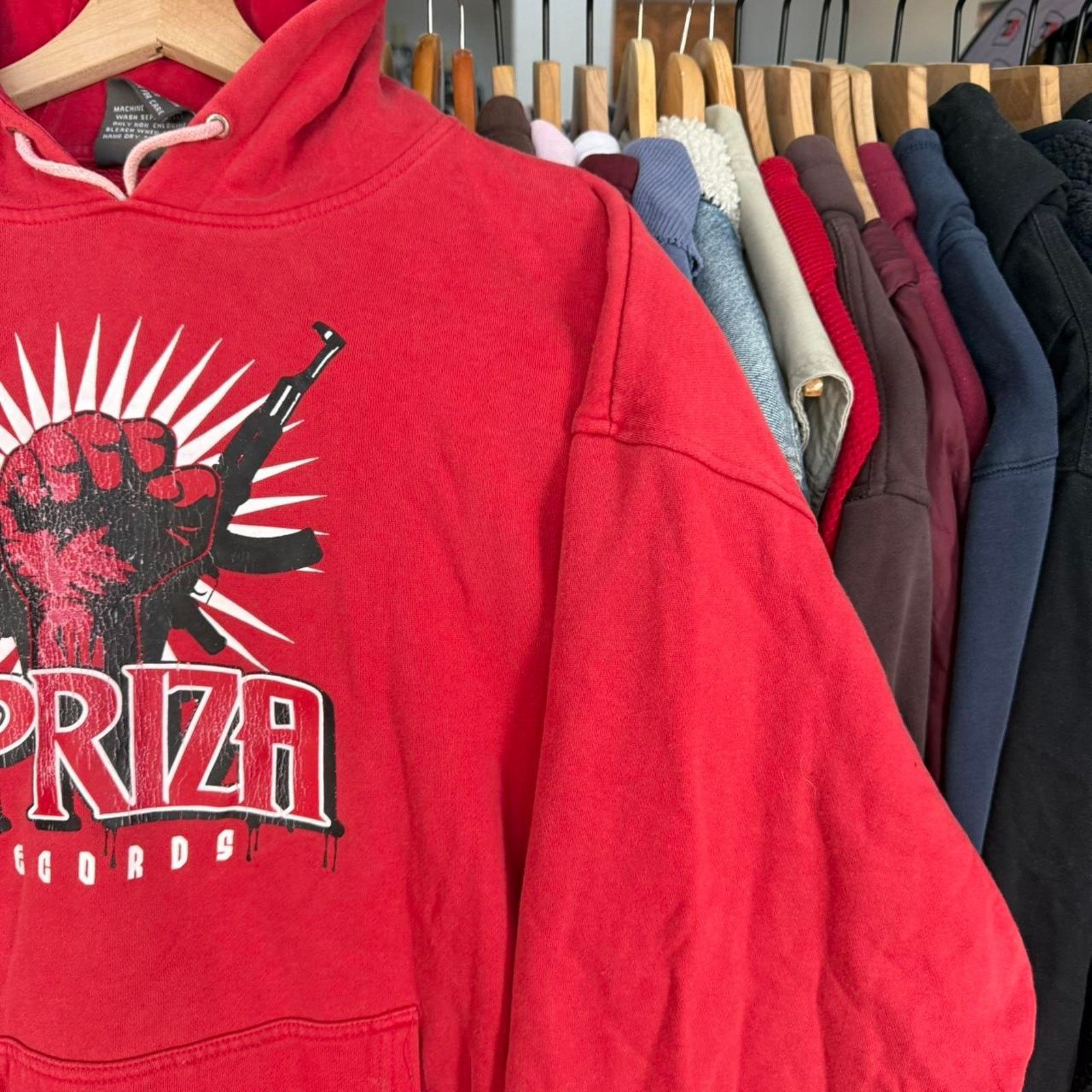 Other Vintage Y2K Upriza Records Hoodie With Cool Graphic Size US XXL / EU 58 / 5 - 3 Thumbnail