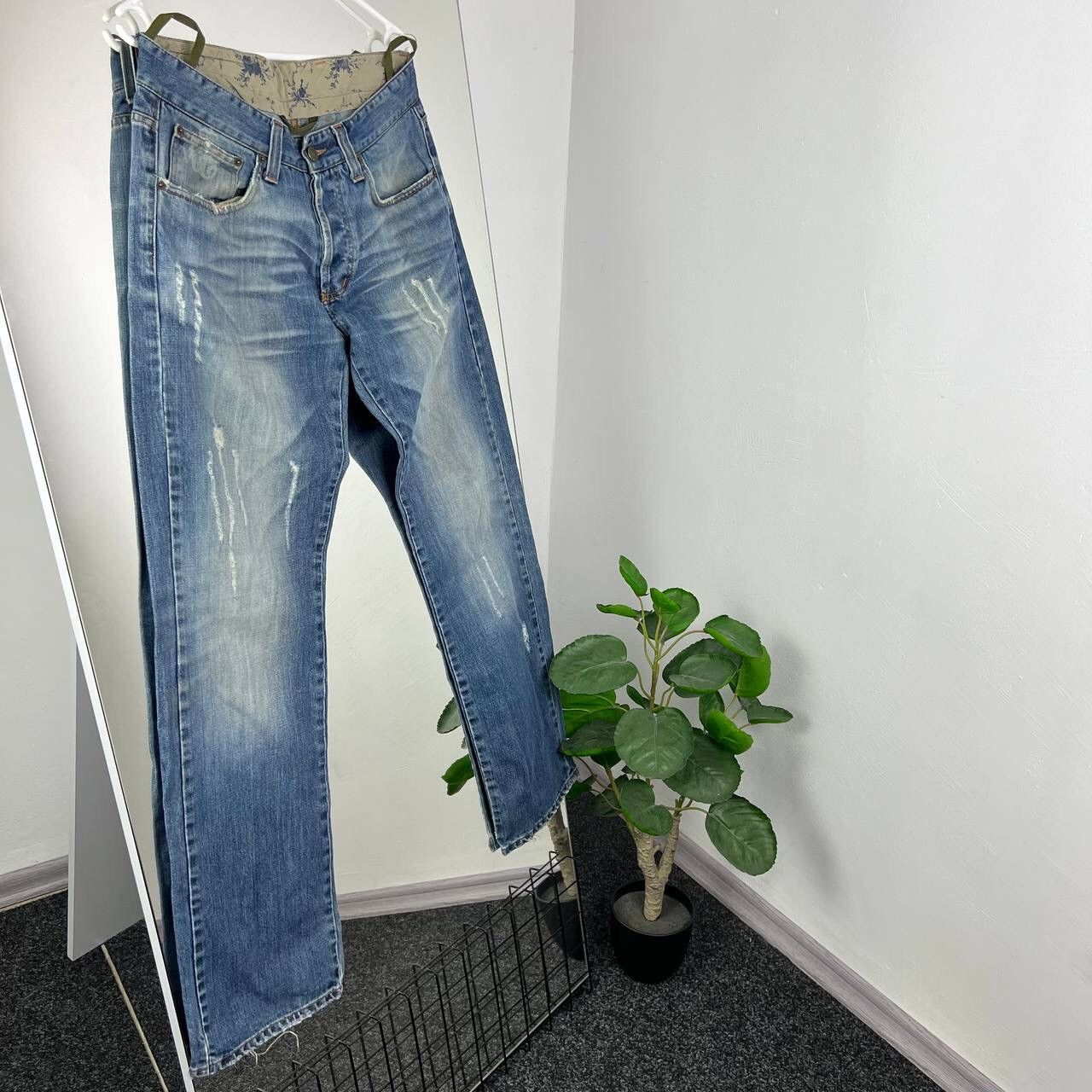 Iceberg Rare Vintage Iceberg Denim Pants Baggy Jeans Big Print Size US 32 / EU 48 - 2 Thumbnail