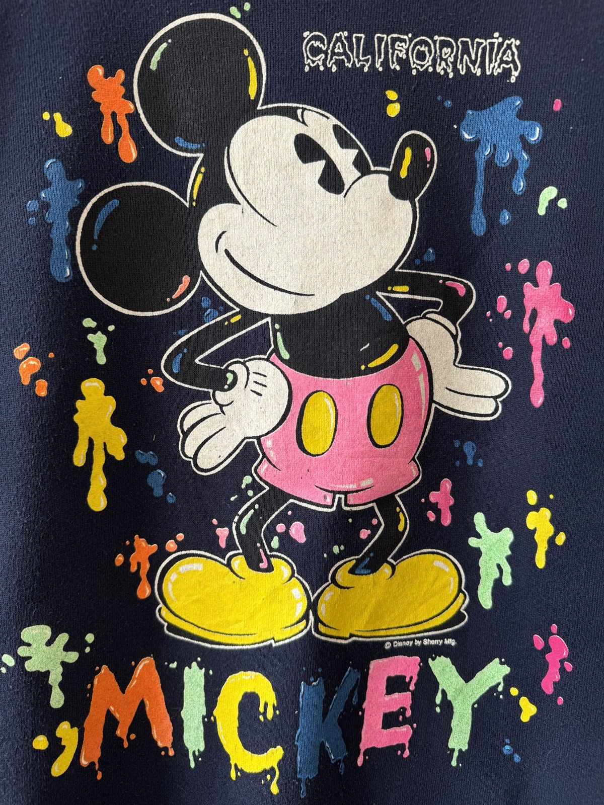 Disney Vintage Mickey Mouse California Sweatshirt Size US S / EU 44-46 / 1 - 5 Thumbnail