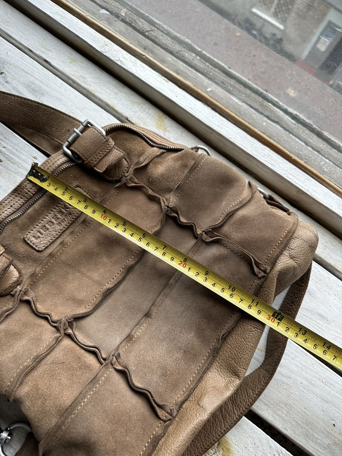 LIEBESKIND BERLIN 🚨Y2K AVANT-GARDE 🚨patchwork Germany style hand bag Y2K 90s Size ONE SIZE - 12 Thumbnail