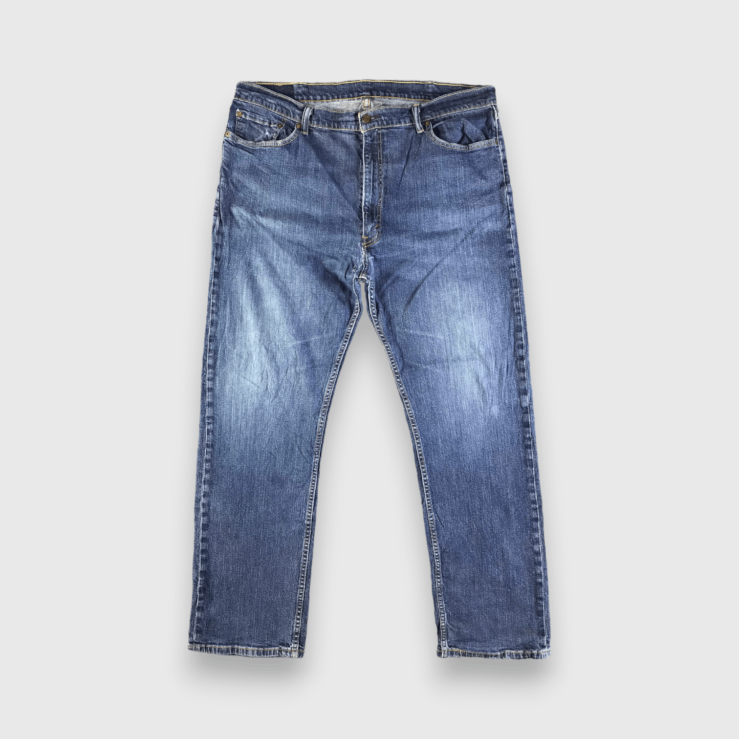 Levi's Vintage Blue Wash Levis 505 Jeans-J4297 Size US 41 - 1 Thumbnail