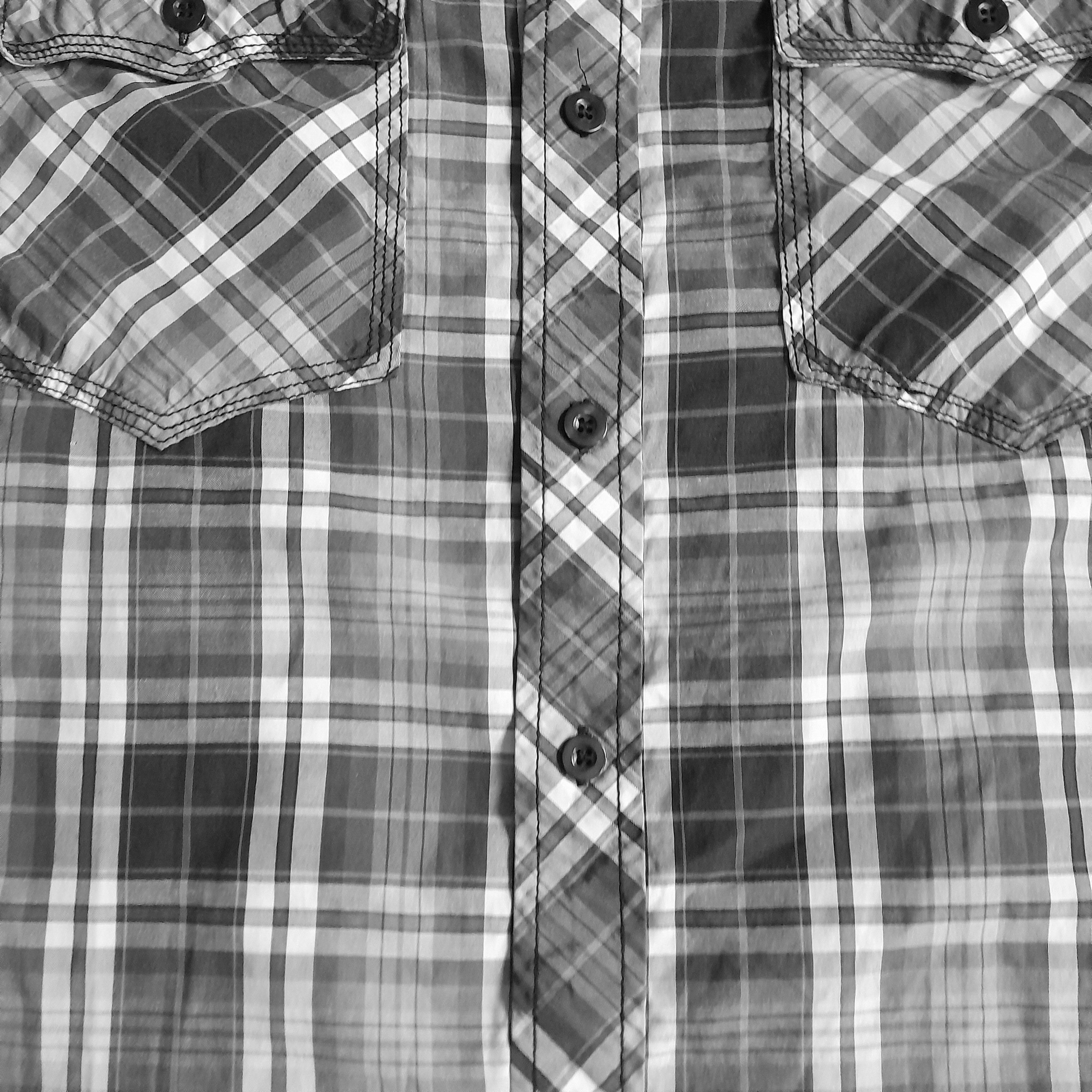 Springfield Raw Blue Springfield Classic Men's Plaid Shirt Size US XXL / EU 58 / 5 - 4 Thumbnail