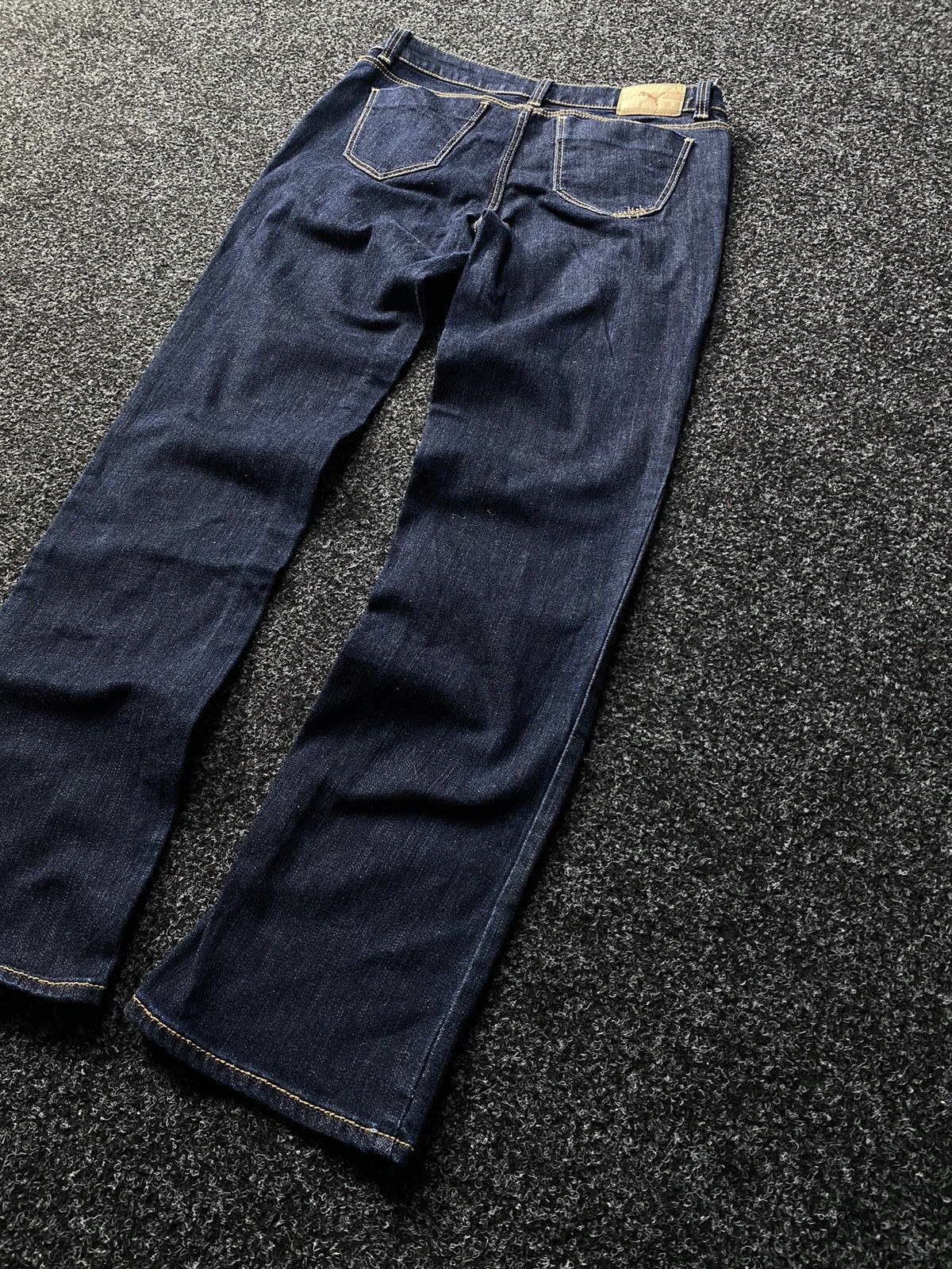 Puma × Vintage Y2K 00s Puma Vintage denim jeans Size 28" / US 6 / IT 42 - 12 Thumbnail