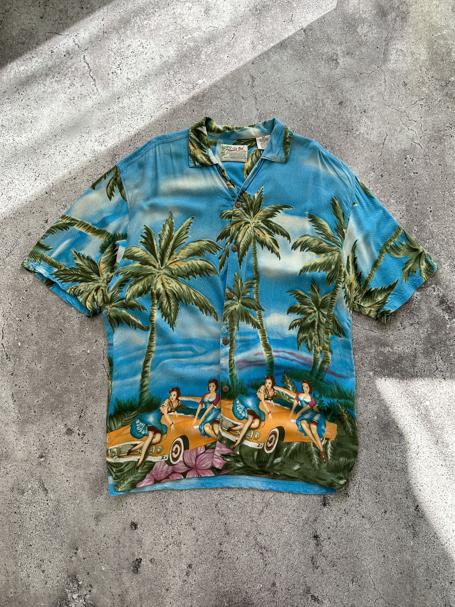 Vintage Vintage Hawaiian Sun Aloha Shirt Size US M / EU 48-50 / 2 - 7 Thumbnail