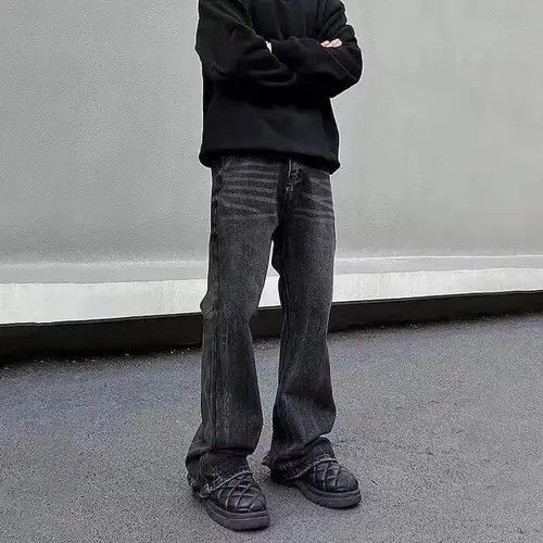 Japanese Brand Black Opium Stacked Denim Jeans Size US 32 / EU 48 - 3 Thumbnail