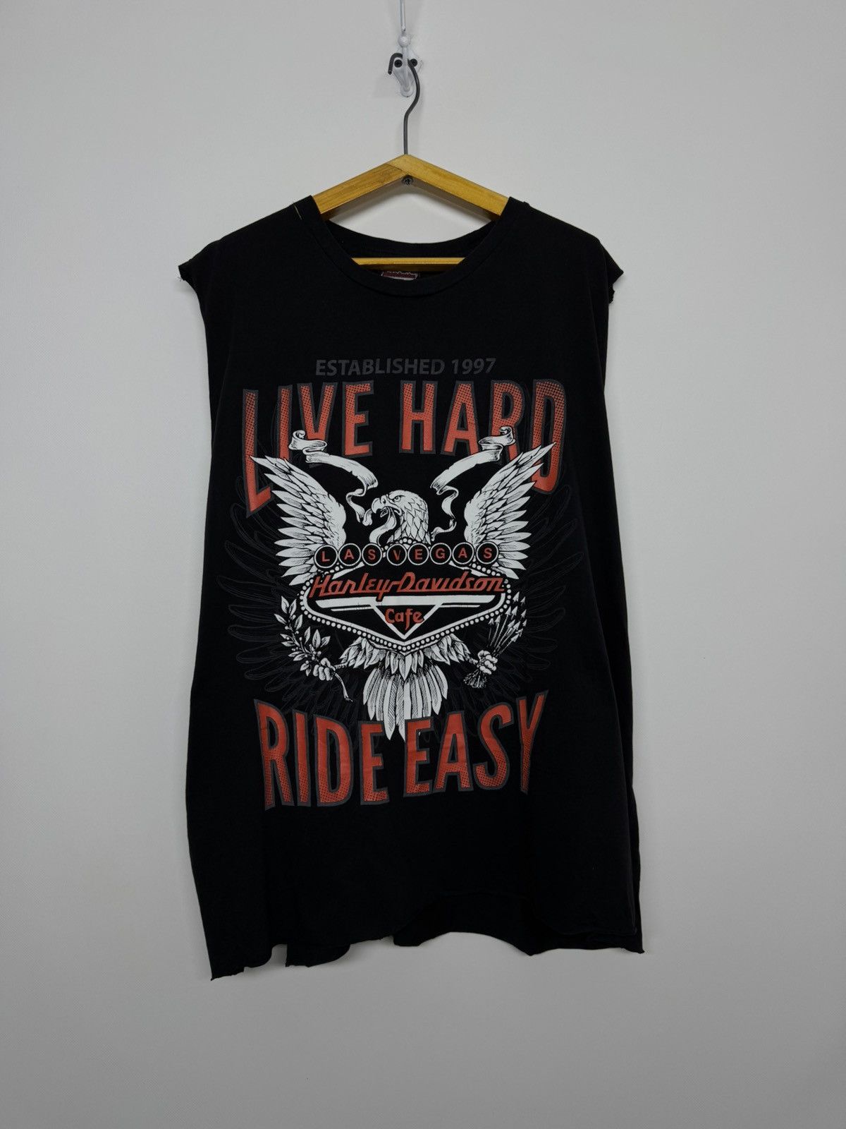 Harley Davidson HARLEY DAVIDSON Motorcycles LAS VEGAS Bike Singlet Tank Top Size US XXL / EU 58 / 5 - 1 Thumbnail