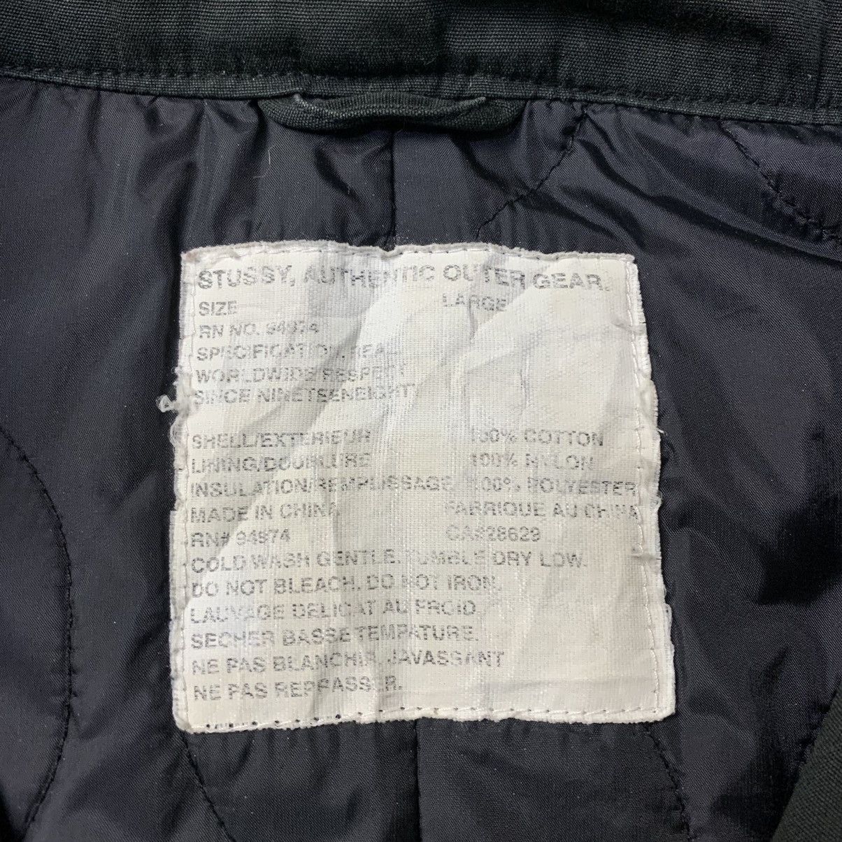 Stussy Stussy quilted lined thermolite fur hood parka jacket Size US L / EU 52-54 / 3 - 12 Thumbnail