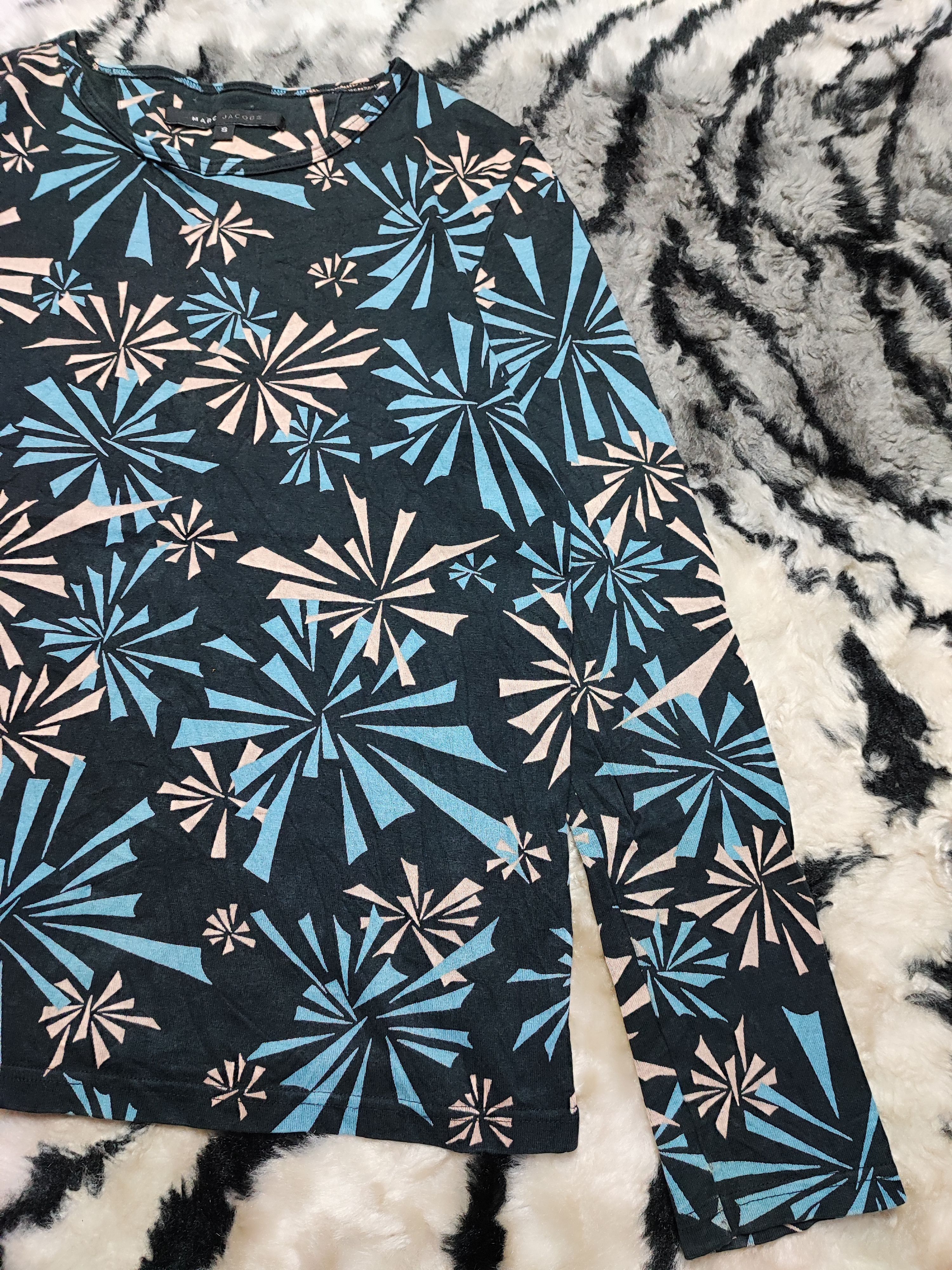 Marc Jacobs Printed Tshirt Women Size S / US 4 / IT 40 - 4 Thumbnail