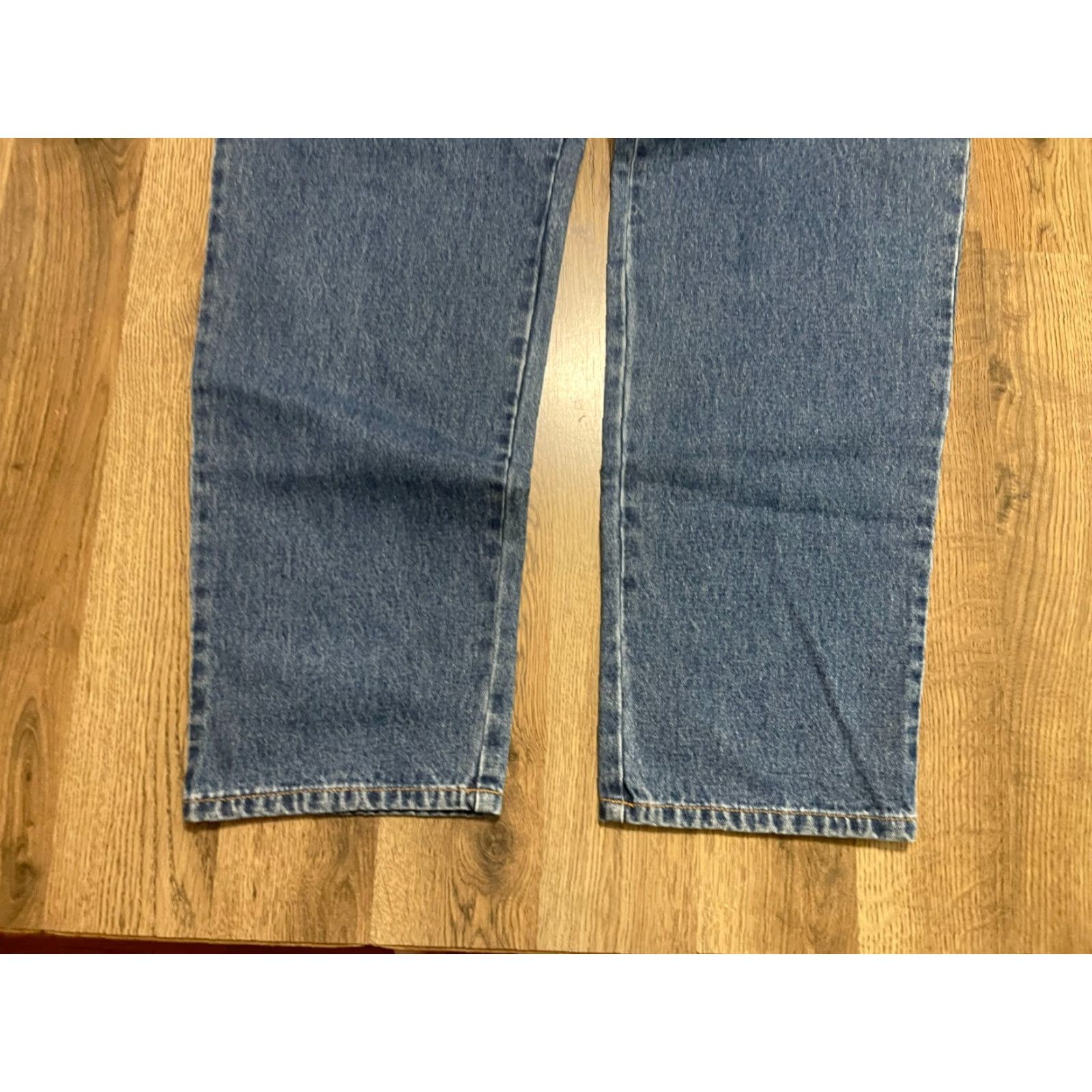 Vintage Bushwacker Jeans, Women's Size 16, Blue, Denim, Straight Leg, New with tags, Regular, 30.5 Inseam, 34 W, Fall Spring Summer, Women, Jeans Size 38" / US 16 / IT 52 - 3 Thumbnail