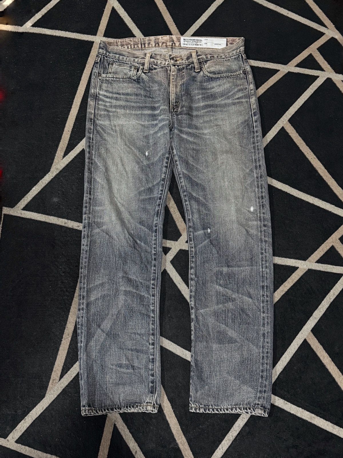Neighborhood Neighborhood Mudwash Denim Selvedge Size US 30 / EU 46 - 2 Thumbnail