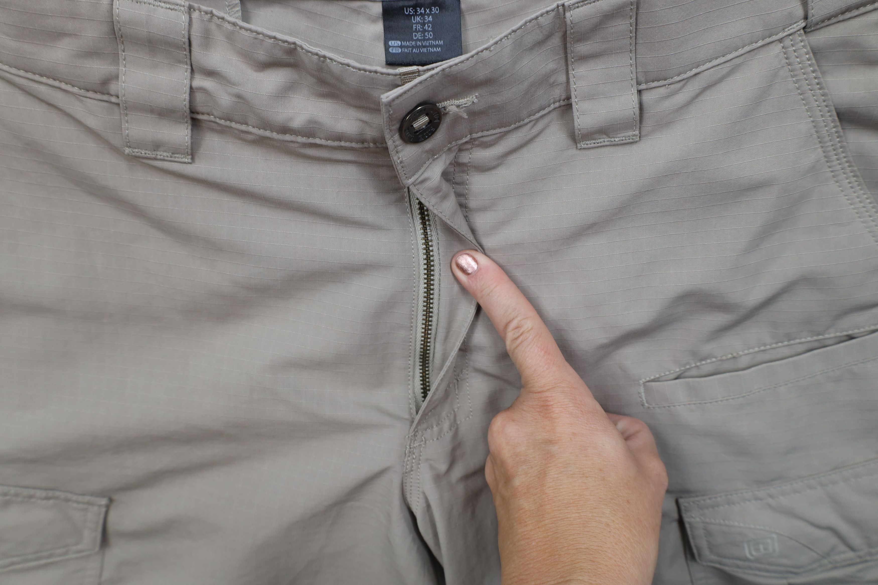Vintage 5.11 Tactical Series Fast Tac Tactical Uniform Cargo Pants Size US 34 / EU 50 - 6 Thumbnail