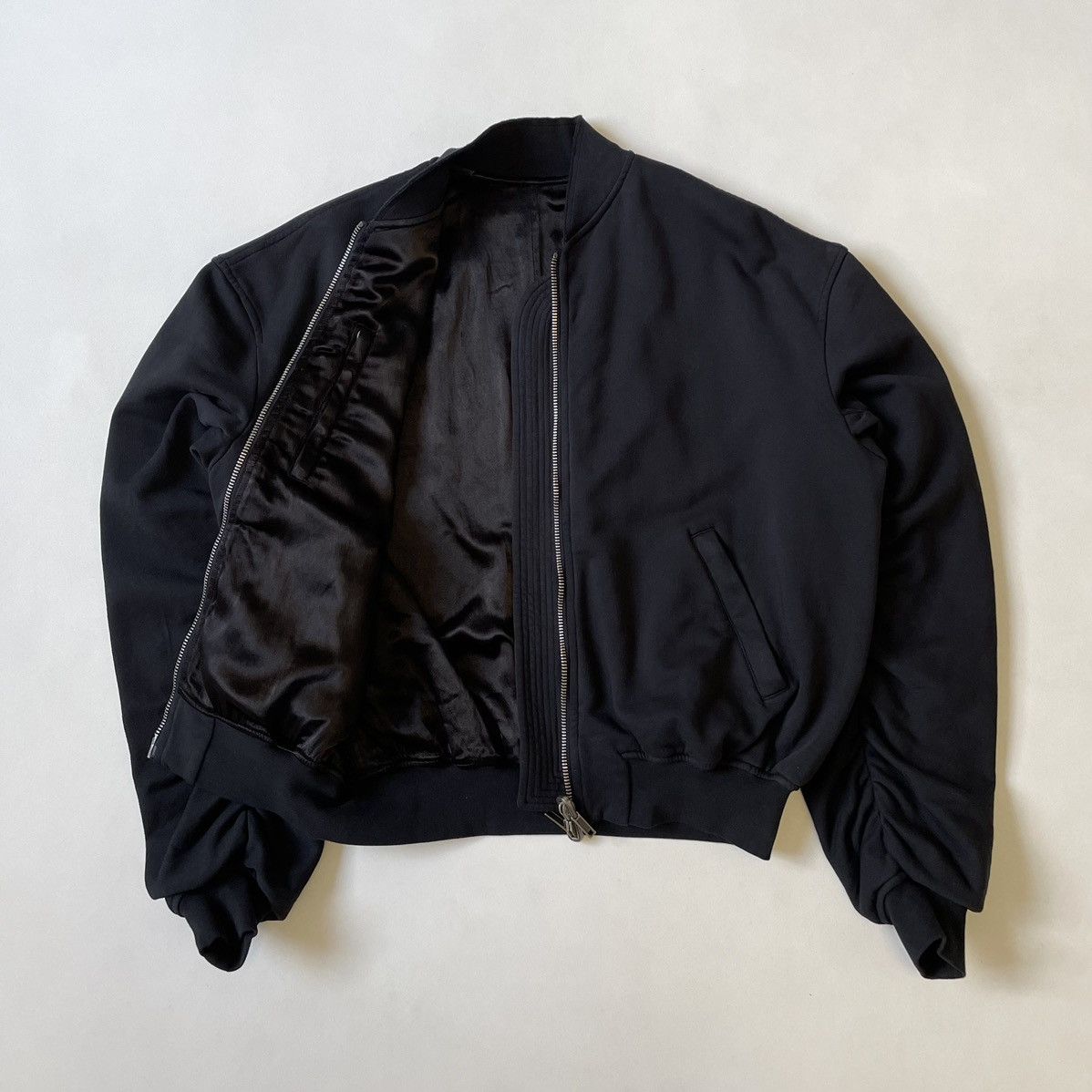 Haider Ackermann A/W 14 Perth Black Cotton Bomber Jacket Size US M / EU 48-50 / 2 - 10 Thumbnail