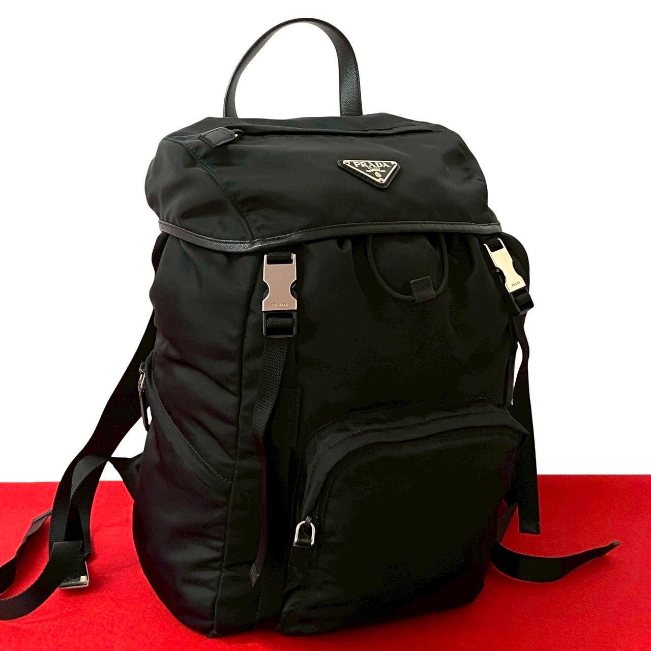 Prada Backpack Black Synthetic