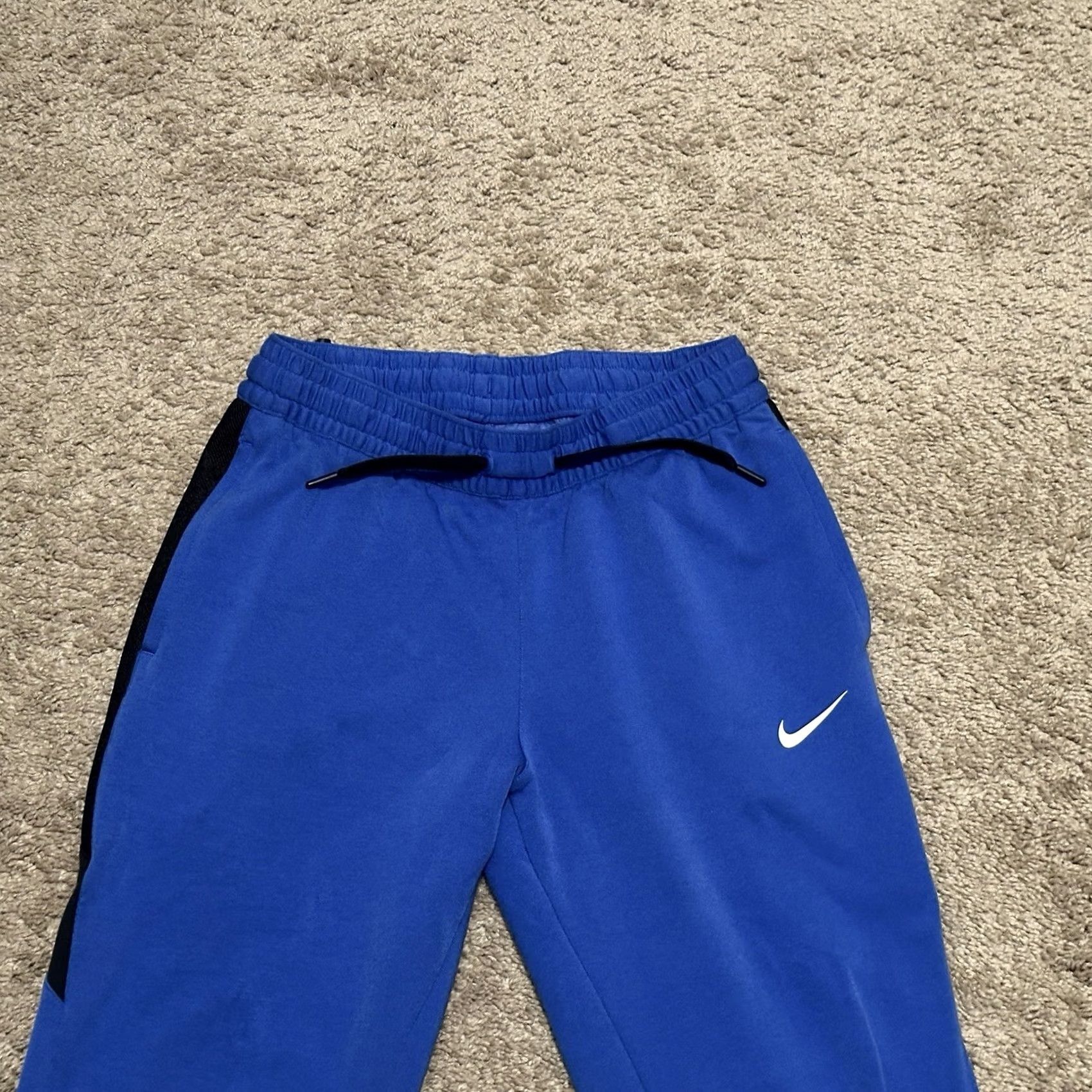 Nike Nike Basketball Pants Womens Medium Showtime Joggers Elastic Waist Blue Size 32" / US 10 / IT 46 - 2 Thumbnail