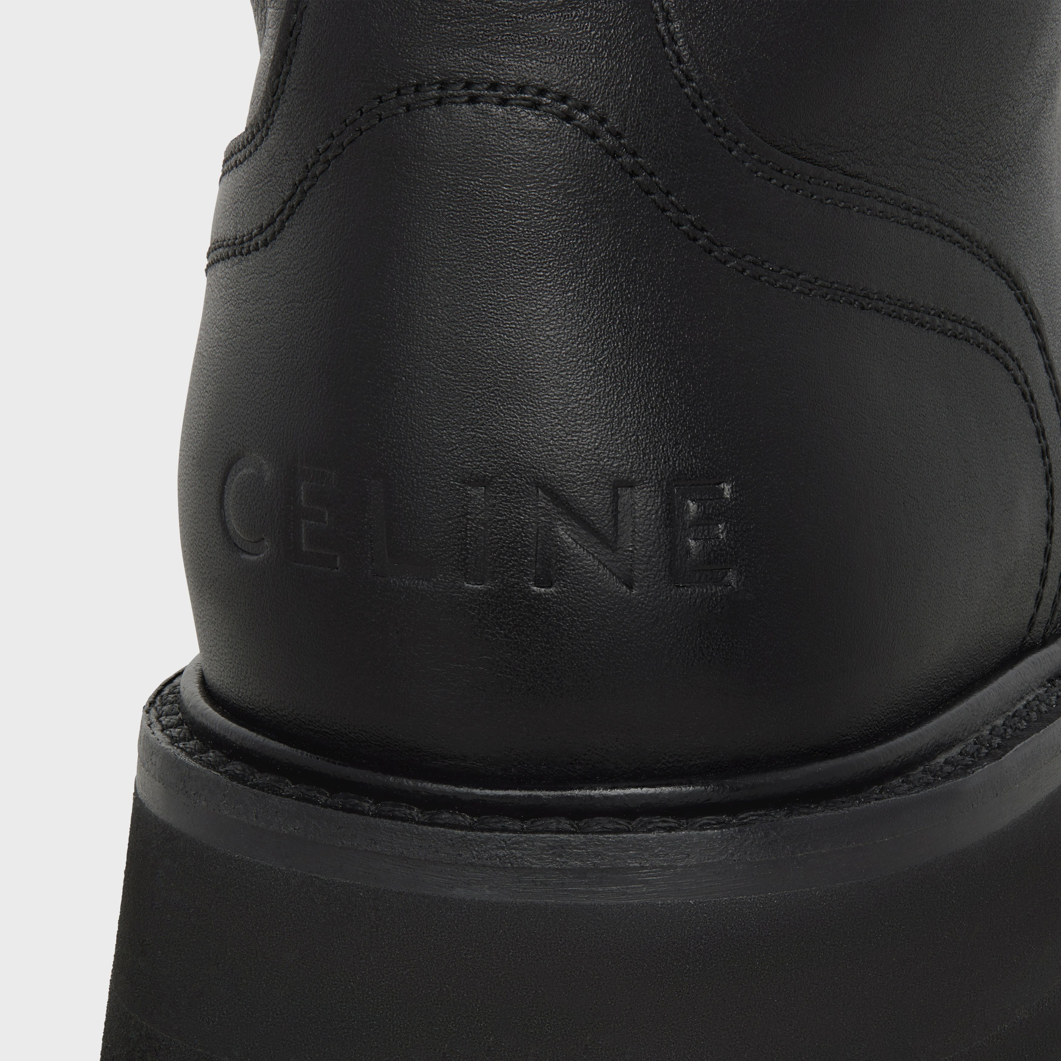 Celine o1bcso1str0824 Bulky Maxx Lace-up Boots in Black Size US 6 / EU 39 - 5 Thumbnail